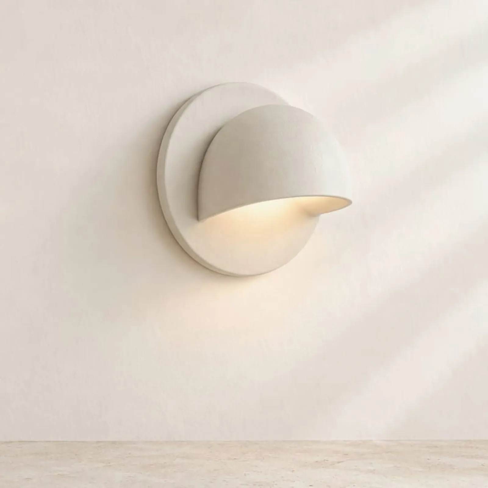 Vägglampa Skär Kritvit V - miniatyr 1