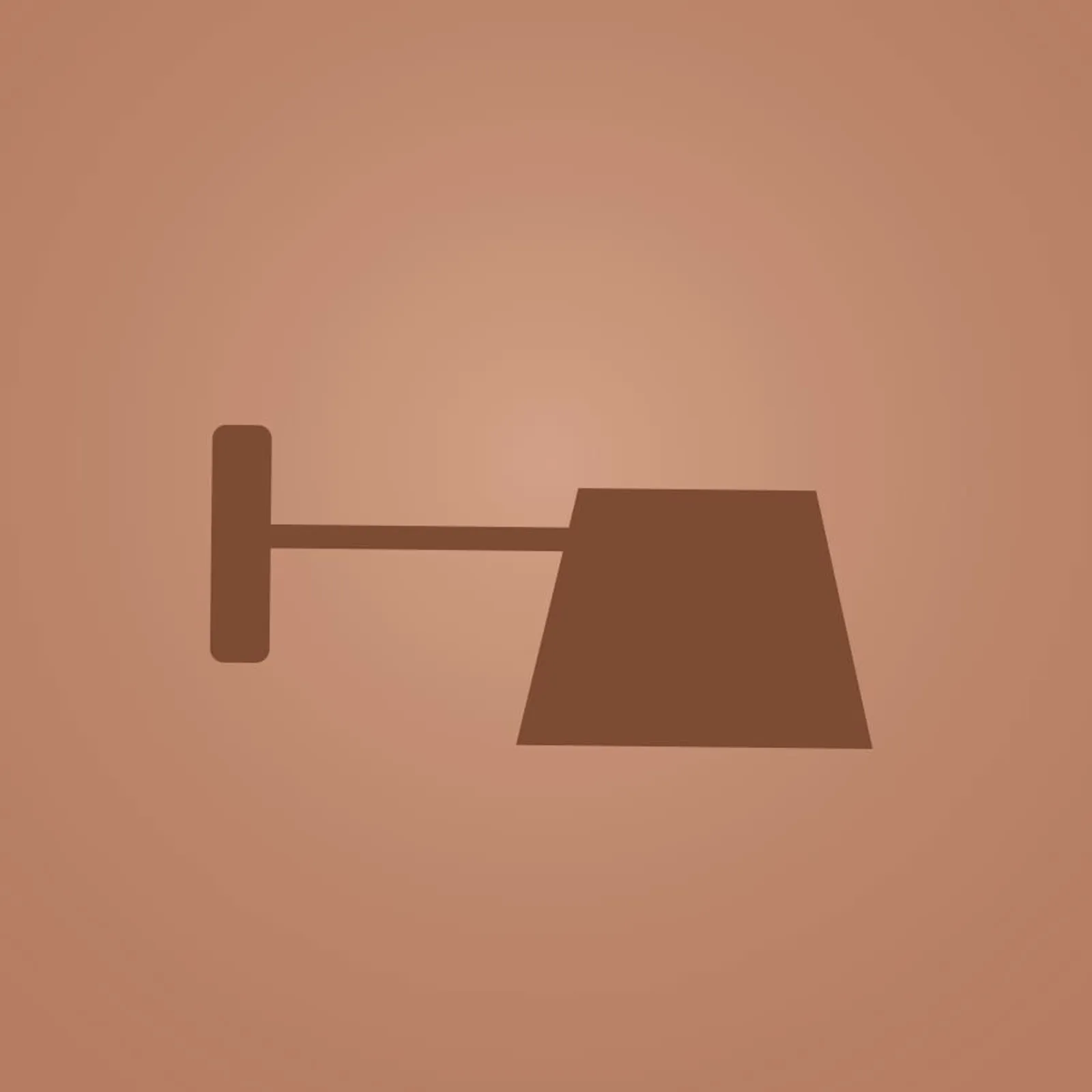Vägglampa Fläder Keramik