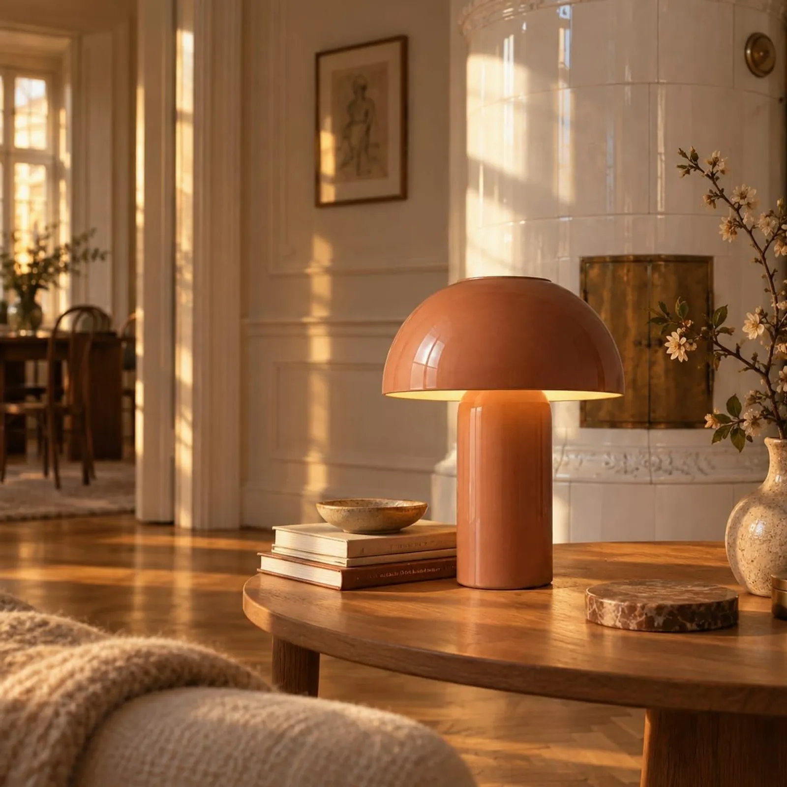 Lampe de table Klippa ocre VI - miniature 2