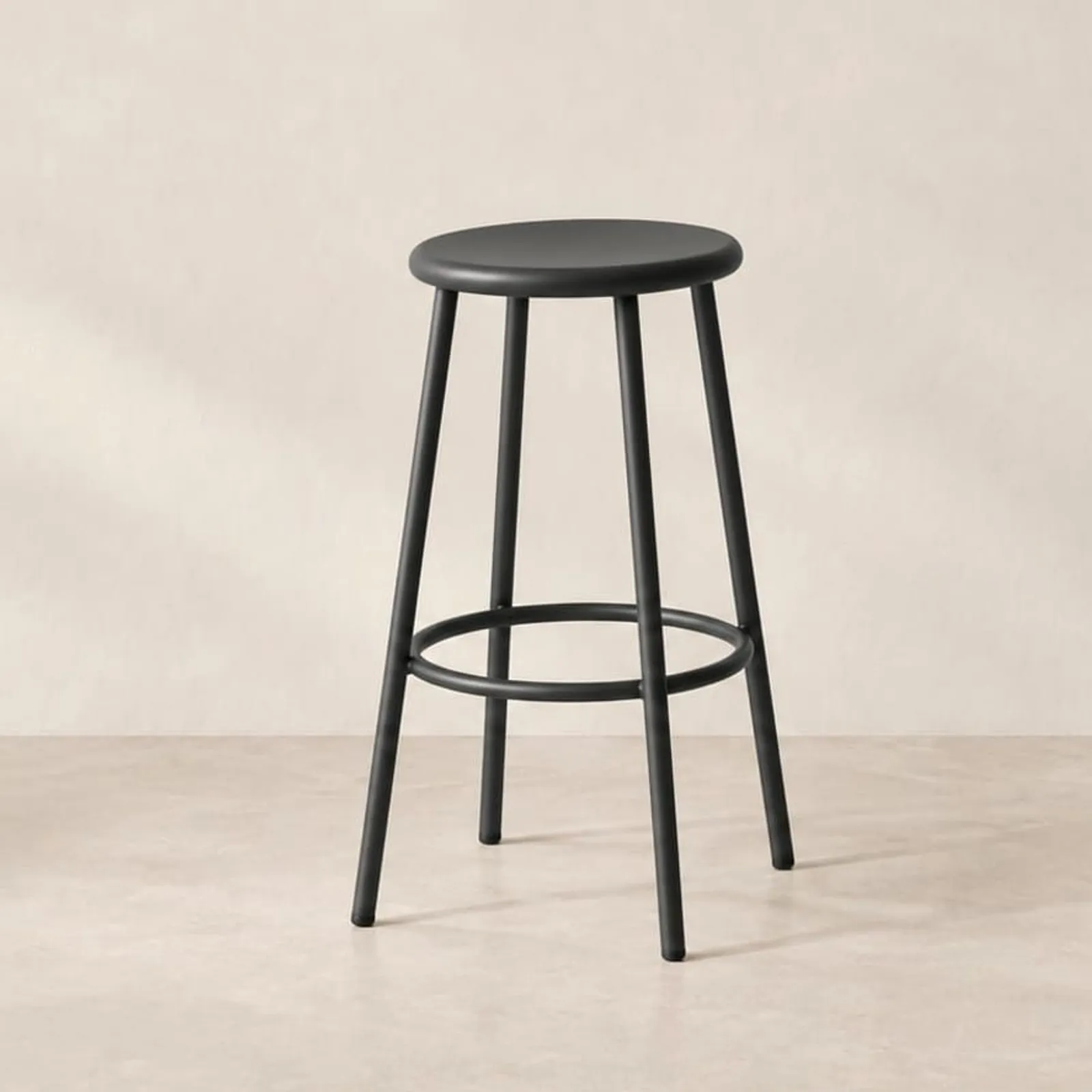 Tabouret Hedern charbon