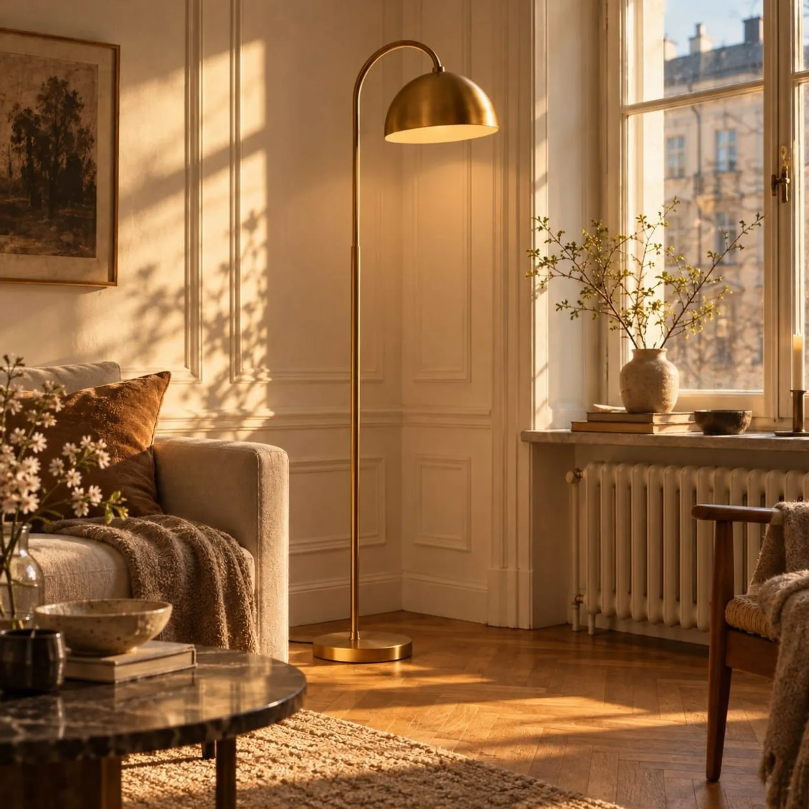 Lampadaire Vete en acier - miniature 2