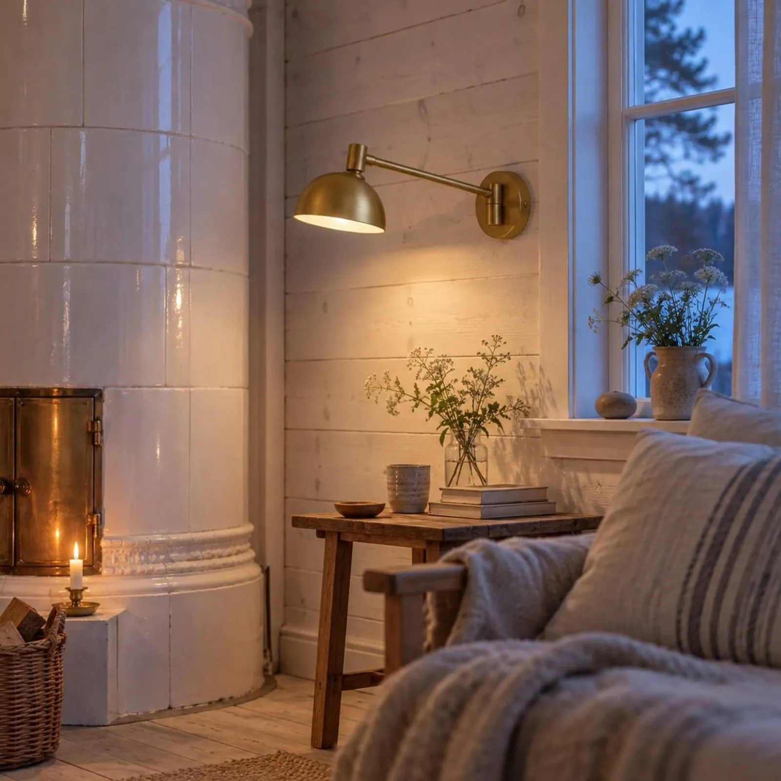 Vägglampa Rönn Kol IV - miniatyr 2