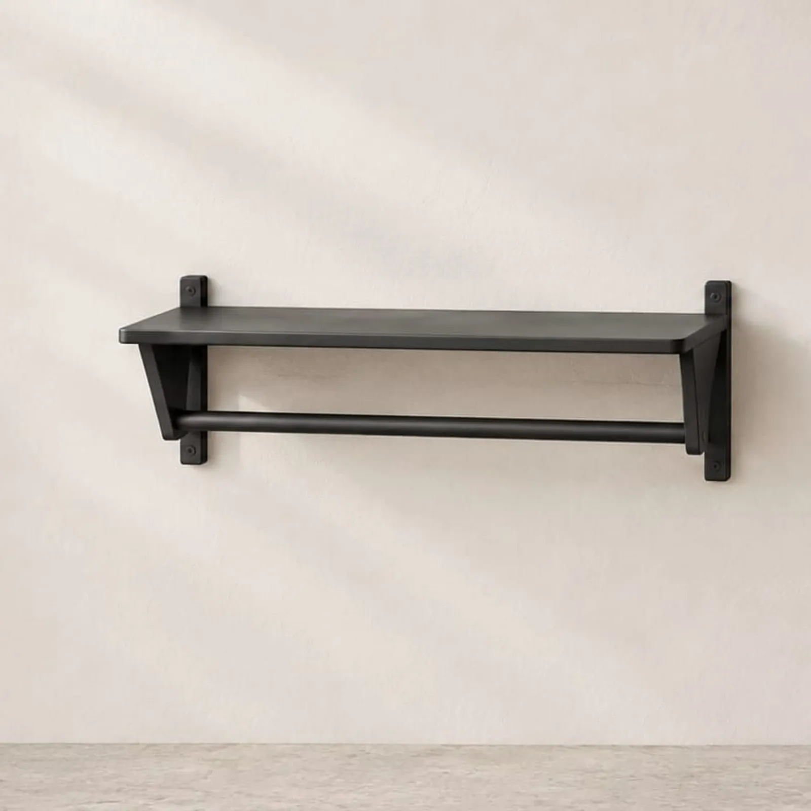 Étagère murale Hedern charbon