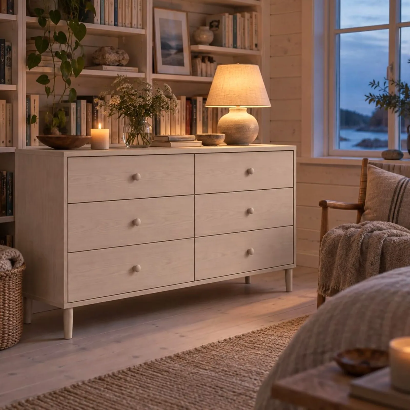 Commode Kulle en bouleau - miniature 2