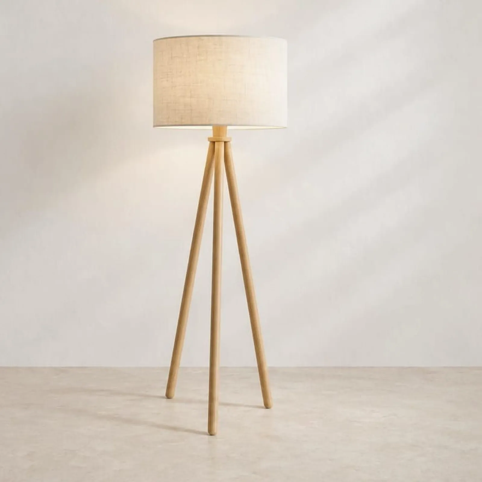 Golvlampa Hassel Natur V - miniatyr 2