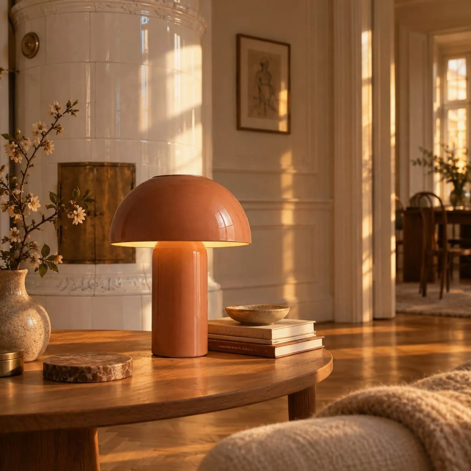 Lampe de table Viken terracotta - miniature 2