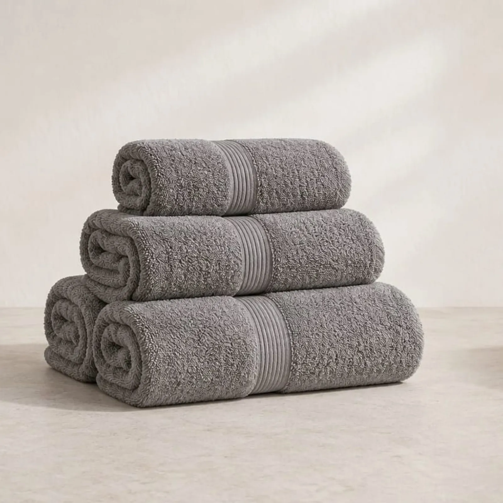 Serviette Fläder graphite III