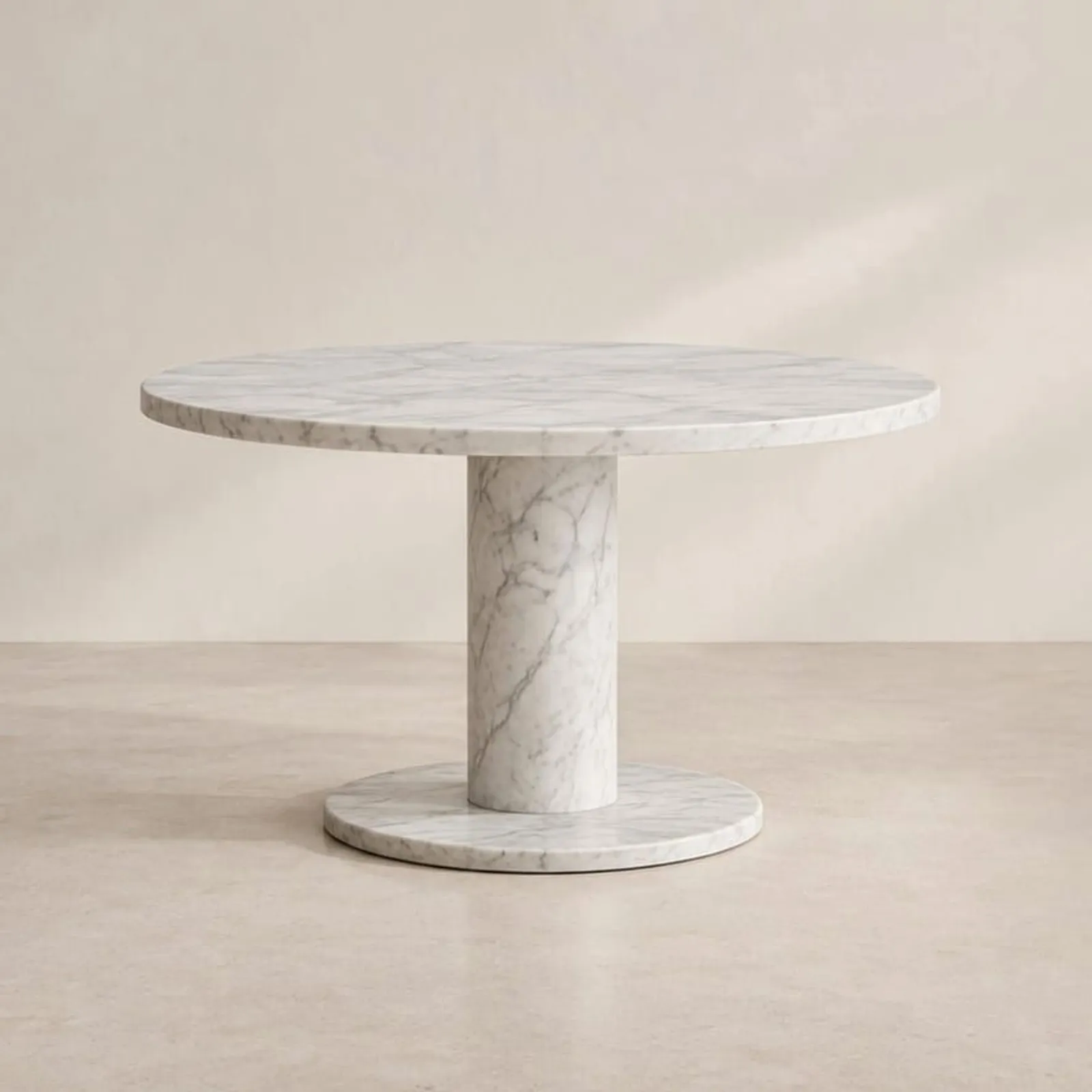 Table à manger Kvarn blanc craie III