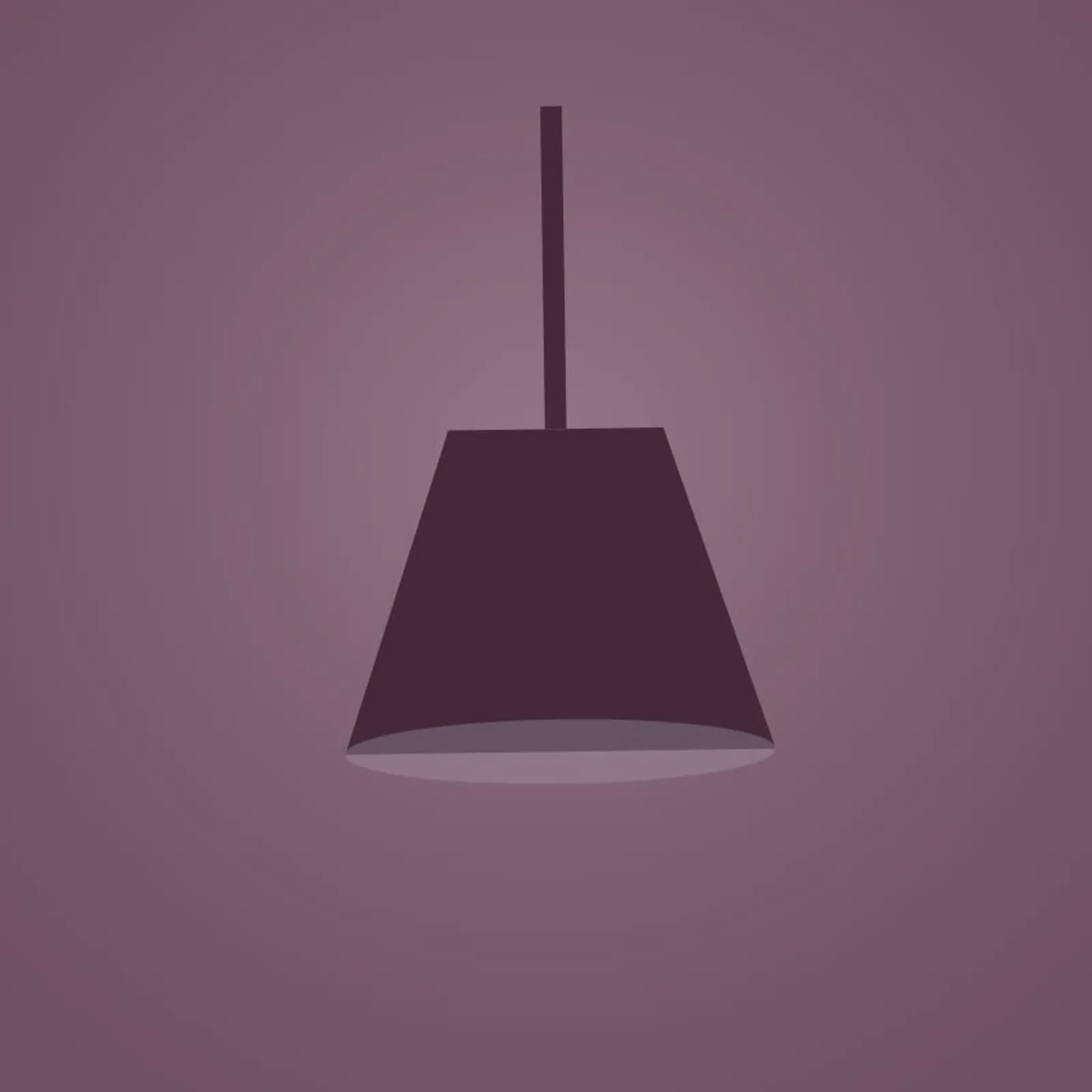 Taklampa Hedern Glas