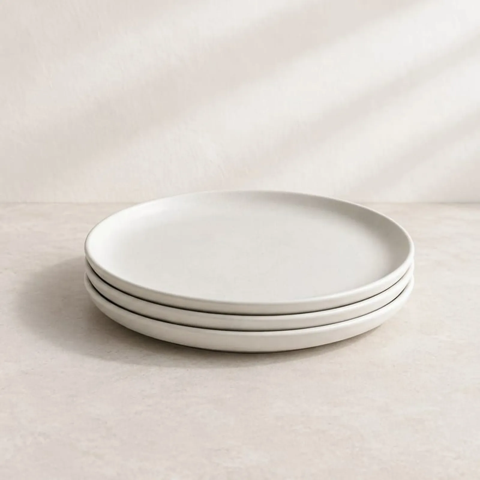Assiette Holm blanc craie III - miniature 1