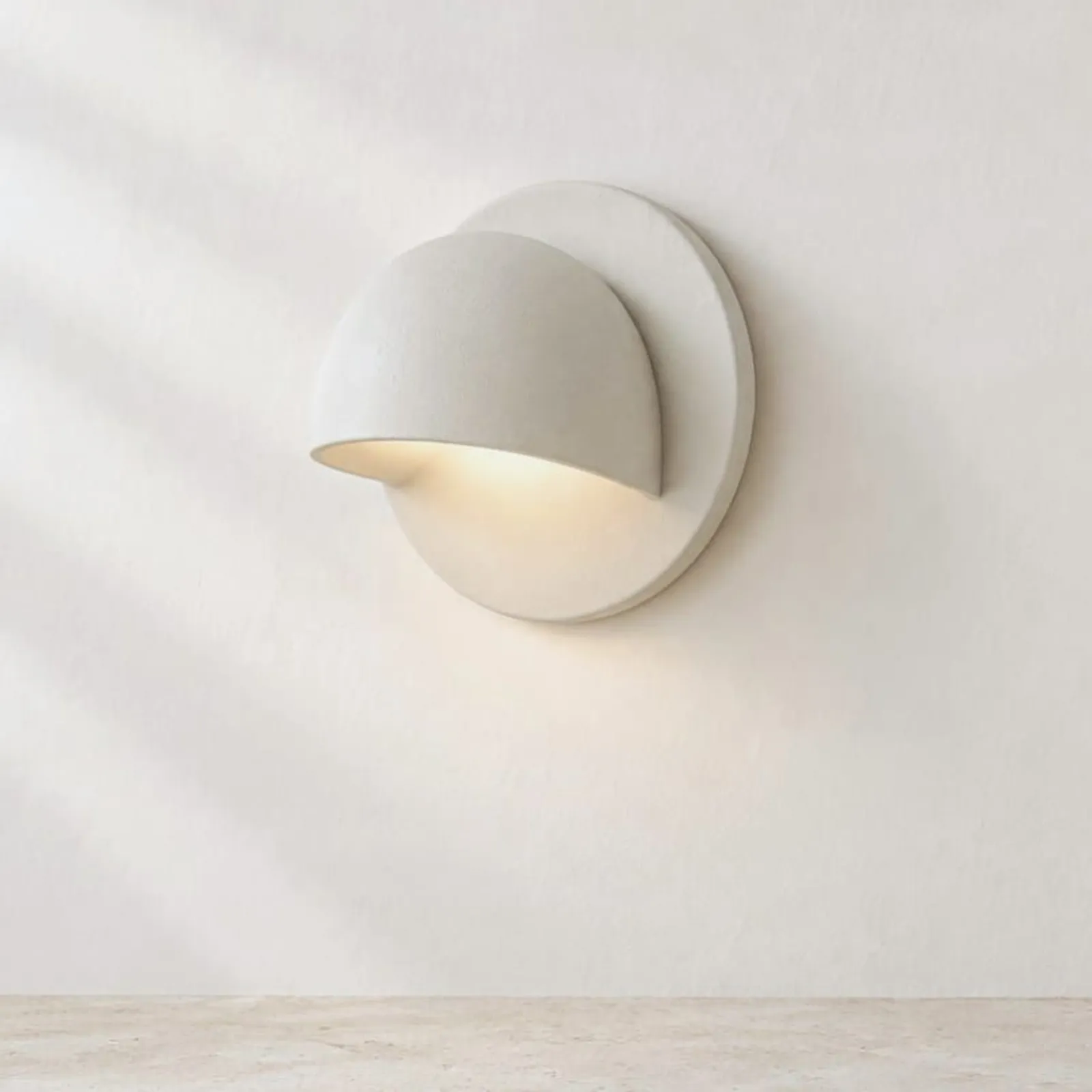 Vägglampa Holm Kritvit V - miniatyr 1