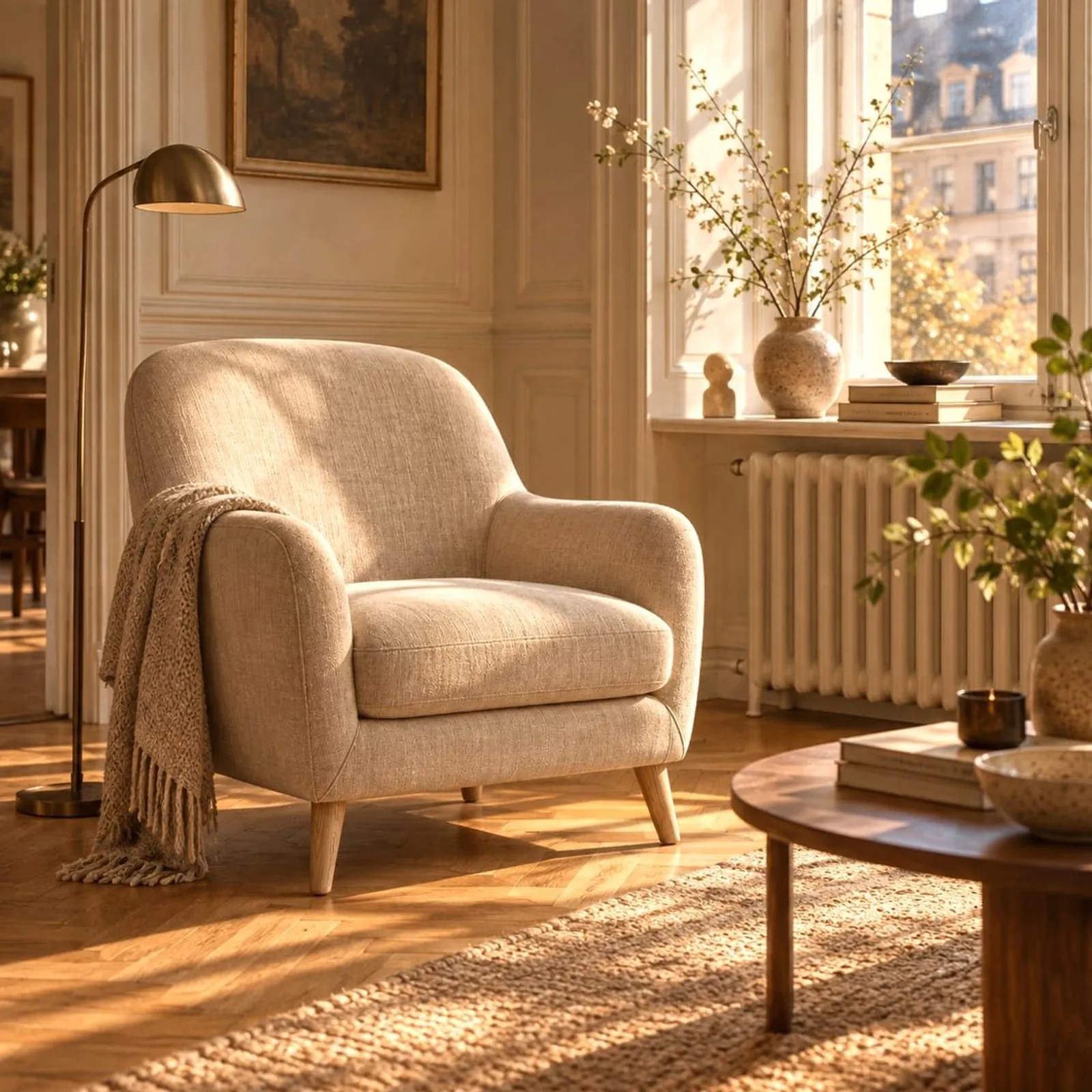 Fauteuil Vall charbon - miniature 2