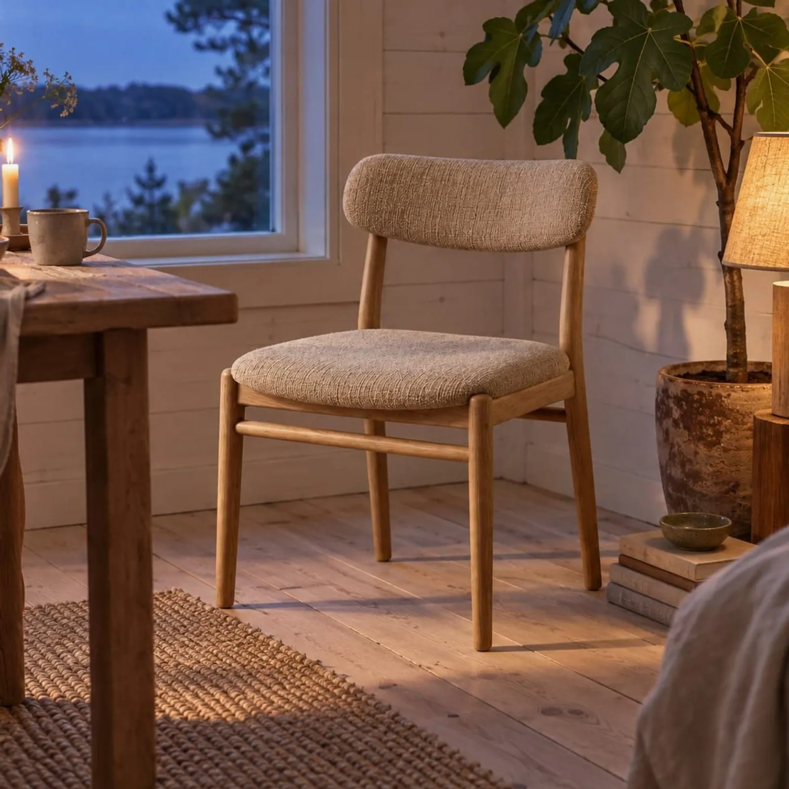 Chaise Myr naturel V - miniature 3