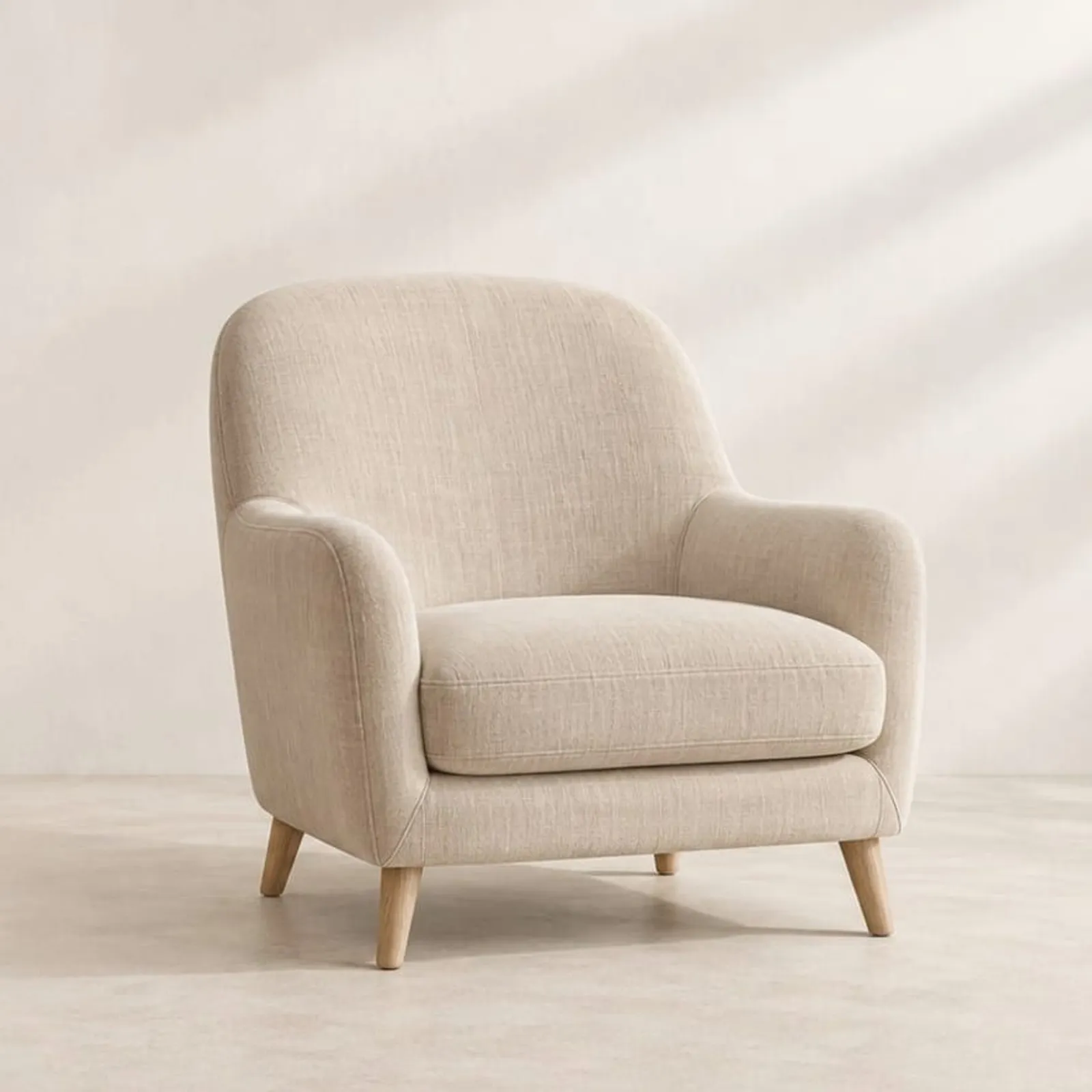 Fauteuil Lönn en lin