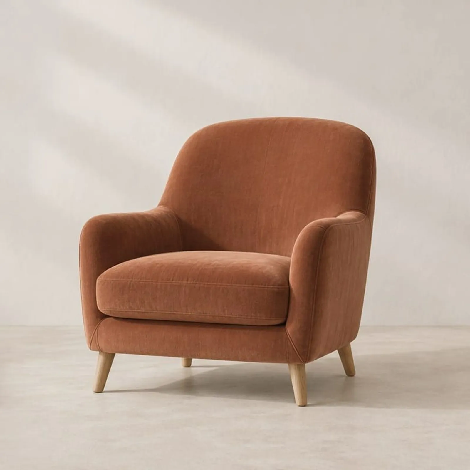Fauteuil Hamn rouille