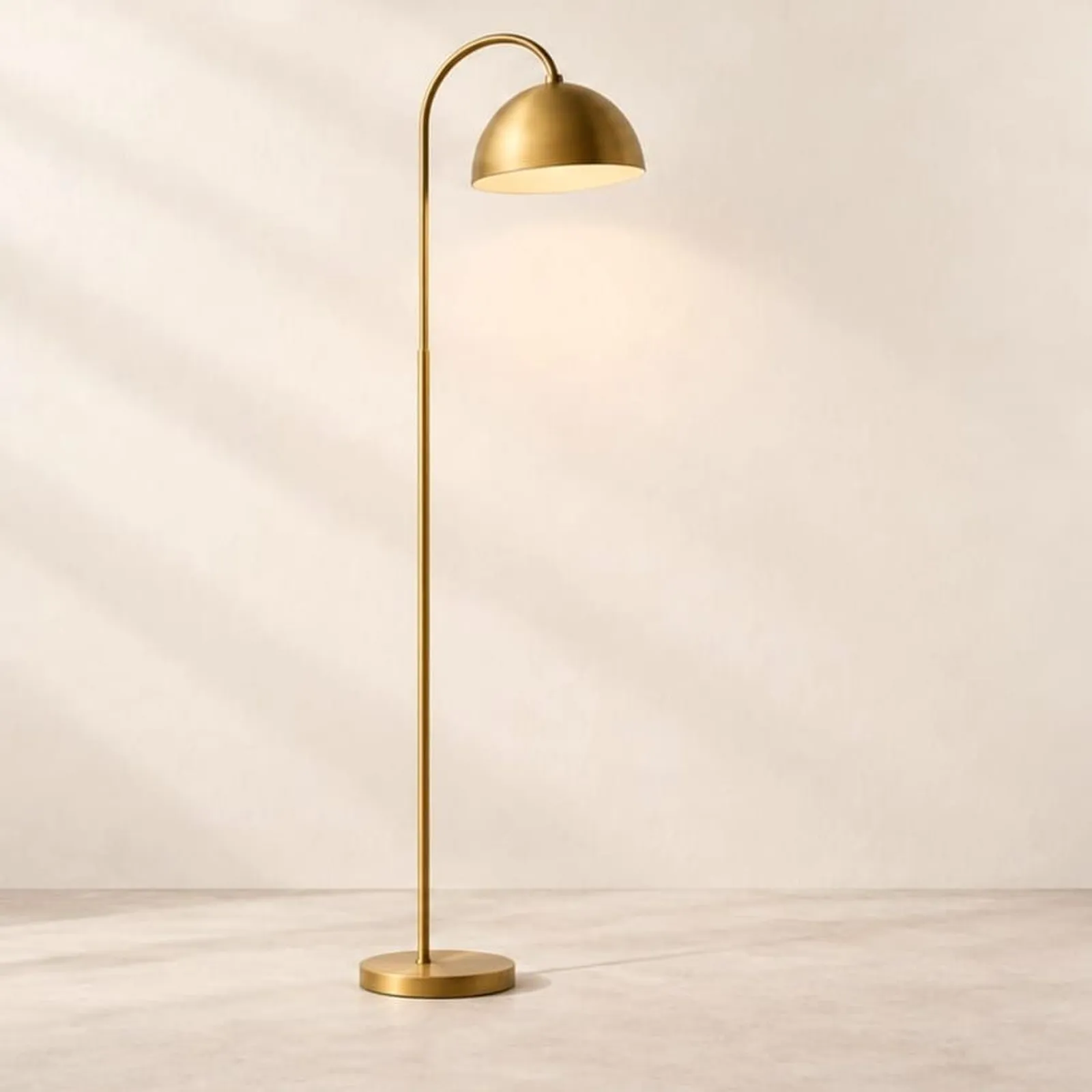 Golvlampa Ull Ockra - miniatyr 1