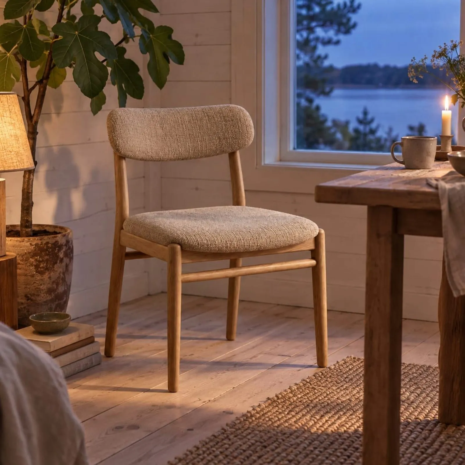 Chaise Malört charbon III - miniature 3
