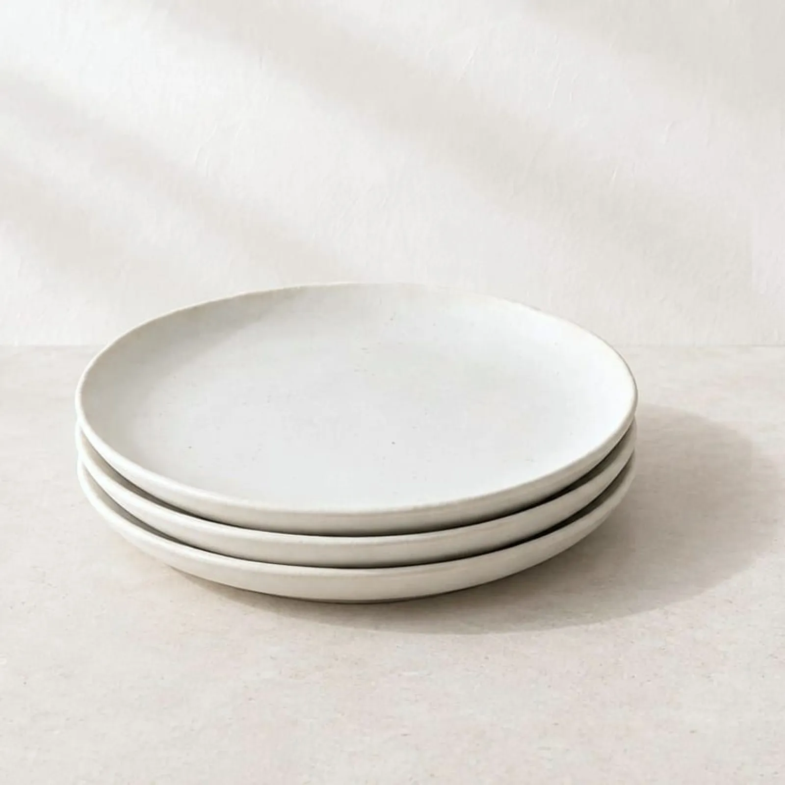 Assiette Skogen blanc craie II - miniature 1