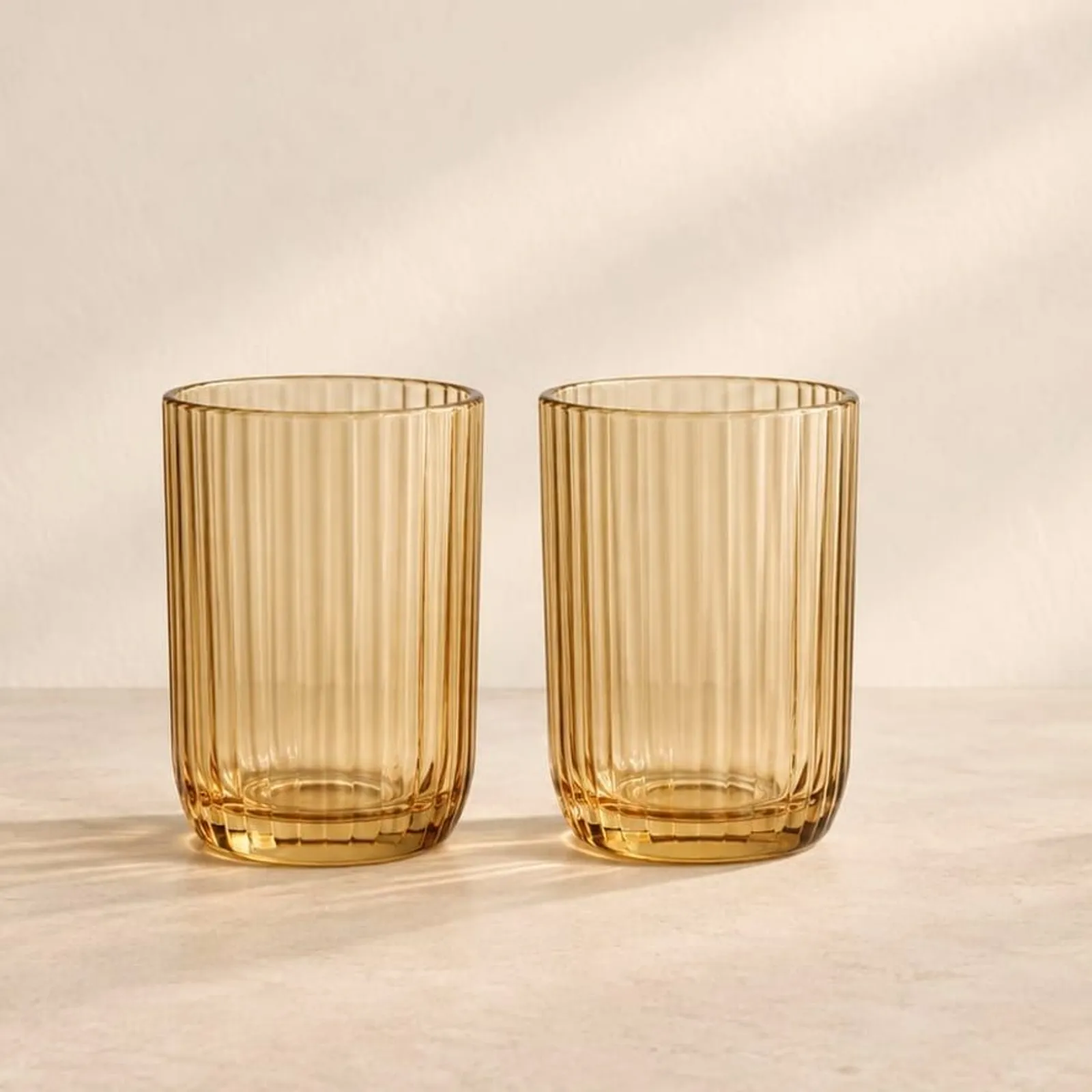 Glas Äng Ockra - miniatyr 1
