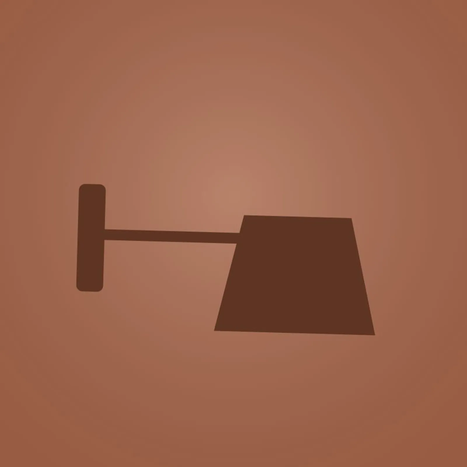 Vägglampa Fors Mässing