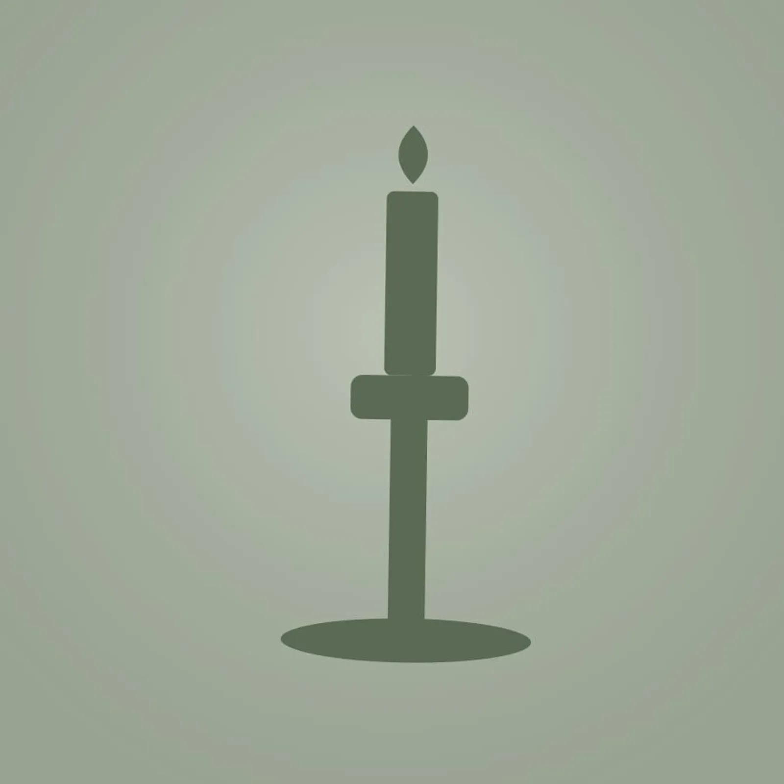 Ljusstake Klippa Stål