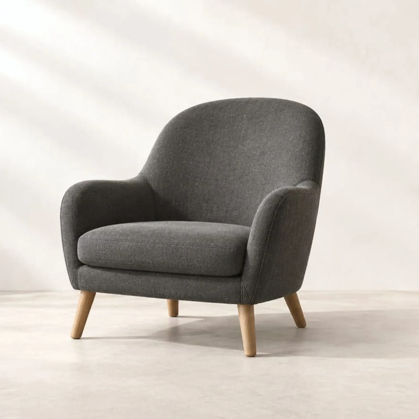 Fauteuil Hamn en laine