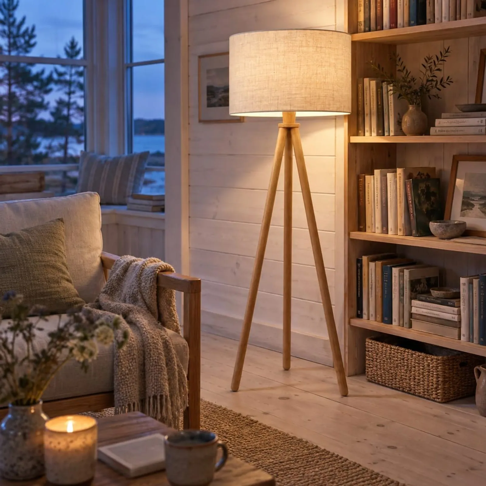Lampadaire Äng naturel VI - miniature 3