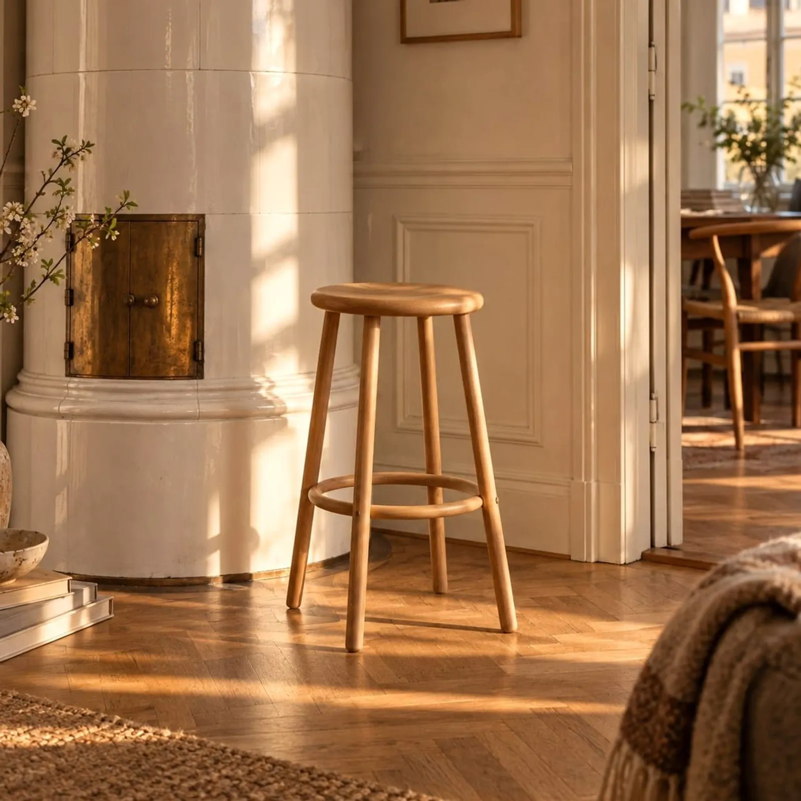 Tabouret Vall naturel II - miniature 2