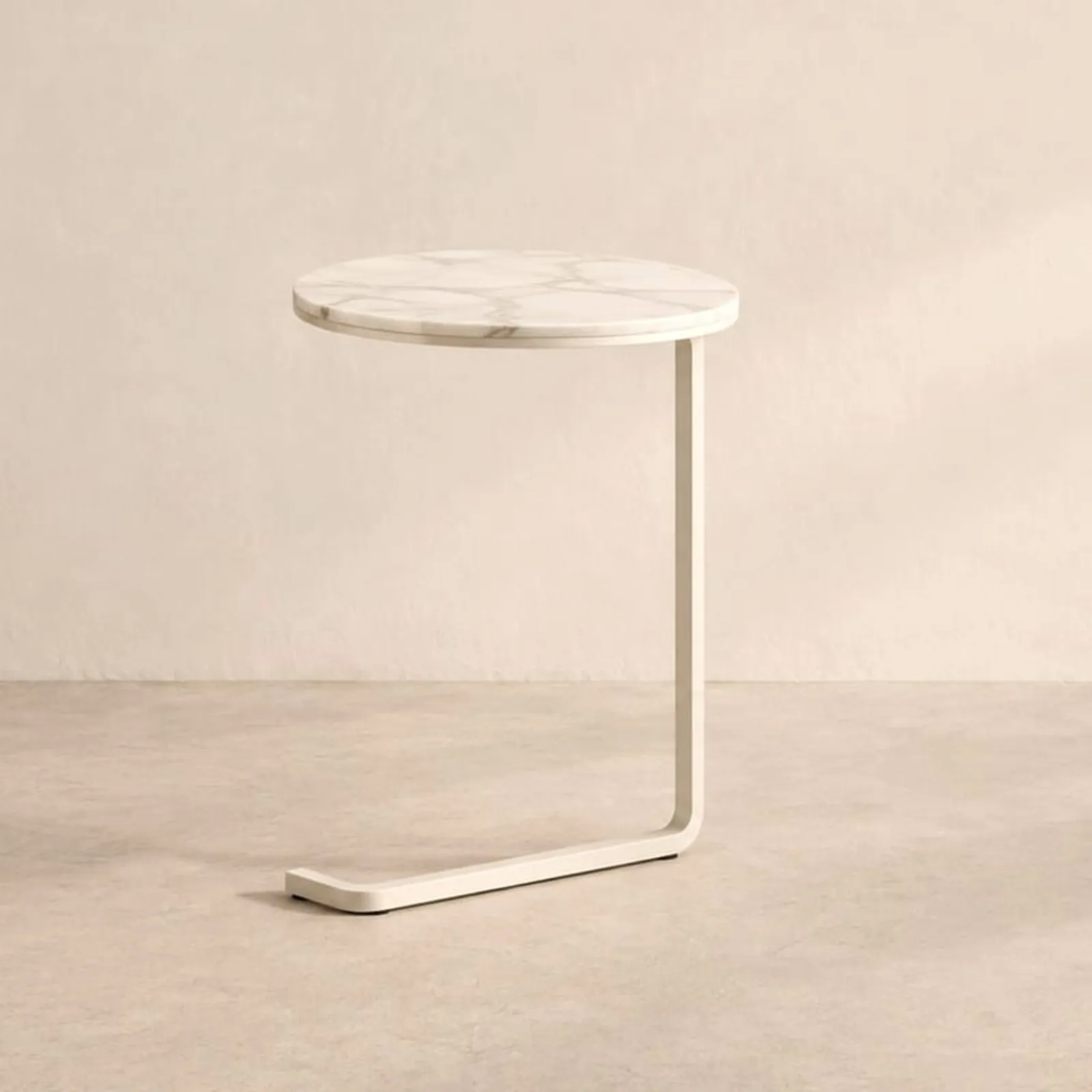 Table d’appoint Tjärn blanc craie III - miniature 1