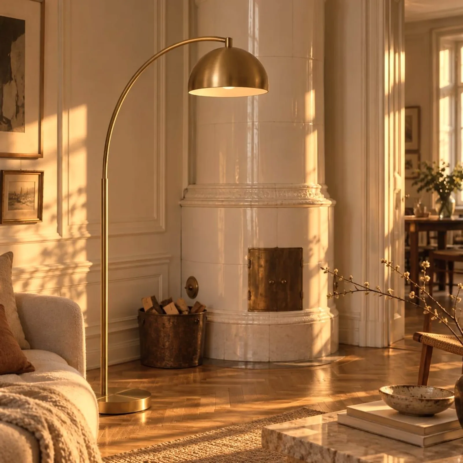 Lampadaire Myr en acier - miniature 2