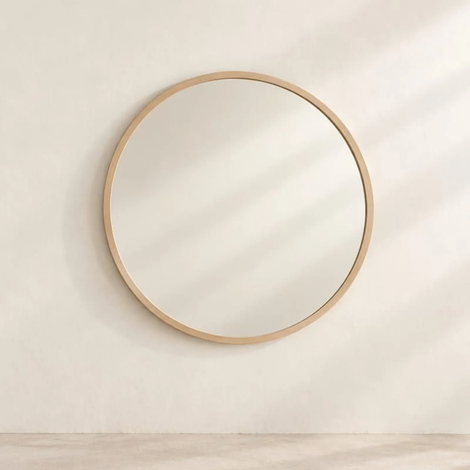 Miroir Hassel en chêne