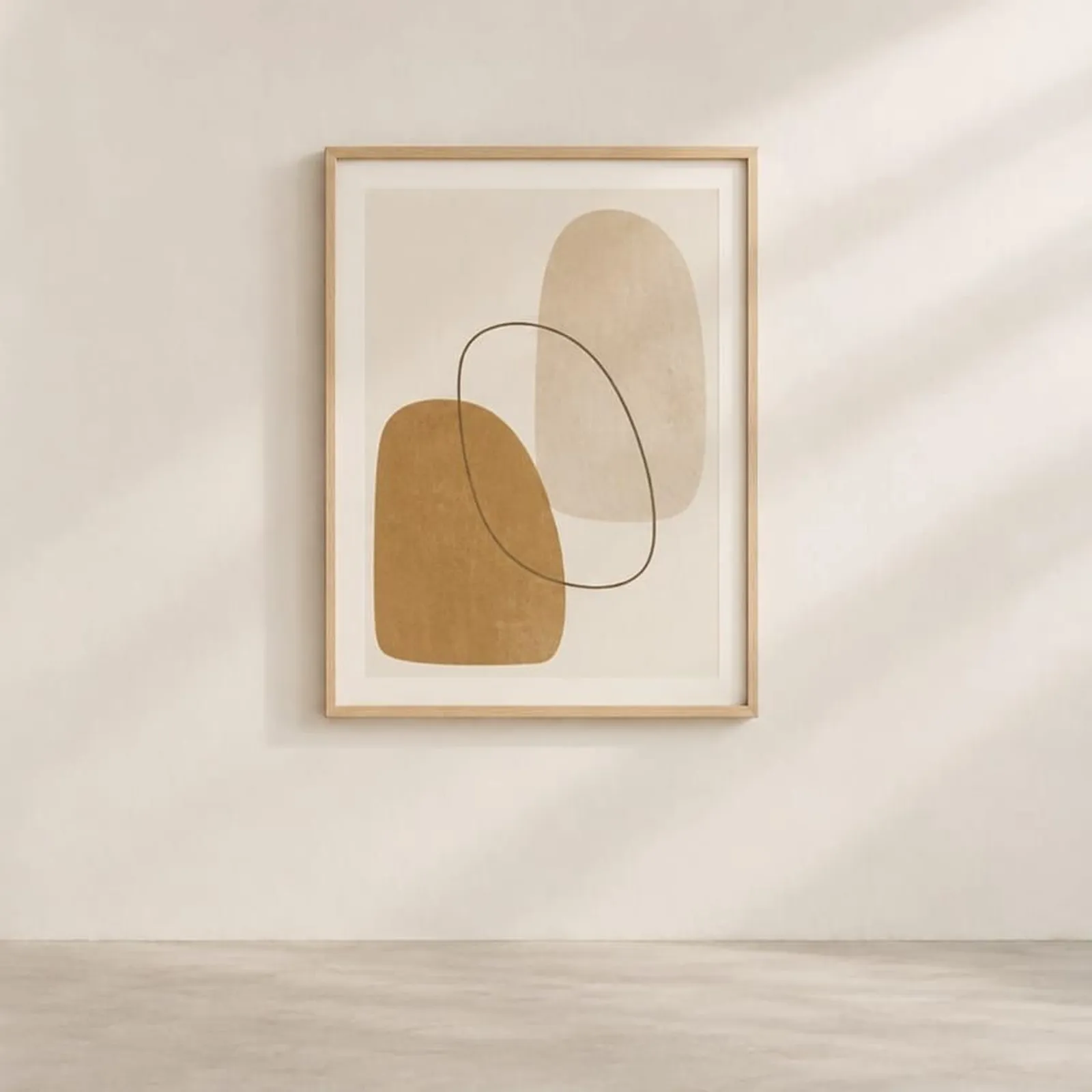 Tableau Näs en chêne