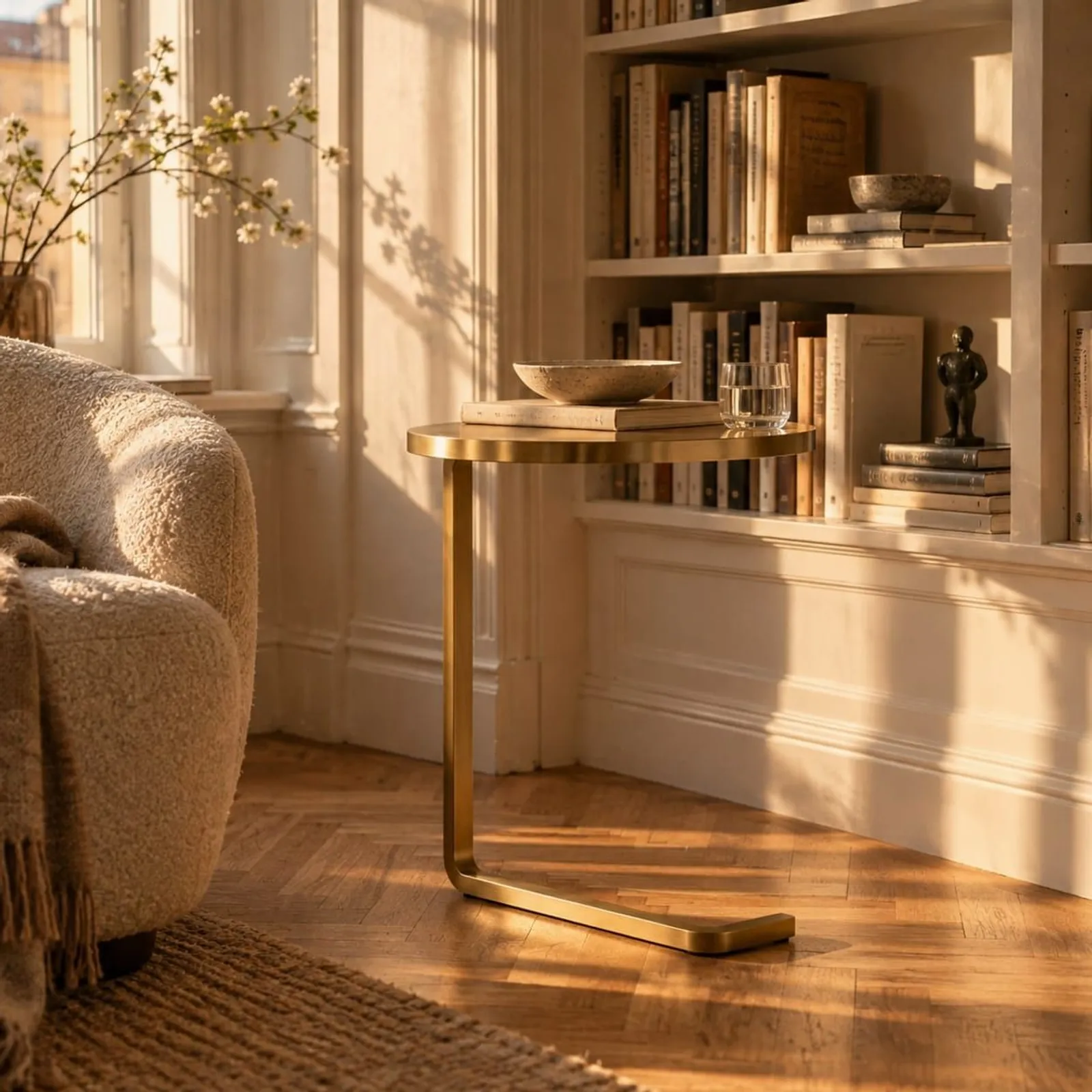 Table d’appoint Kulle blanc craie III - miniature 2