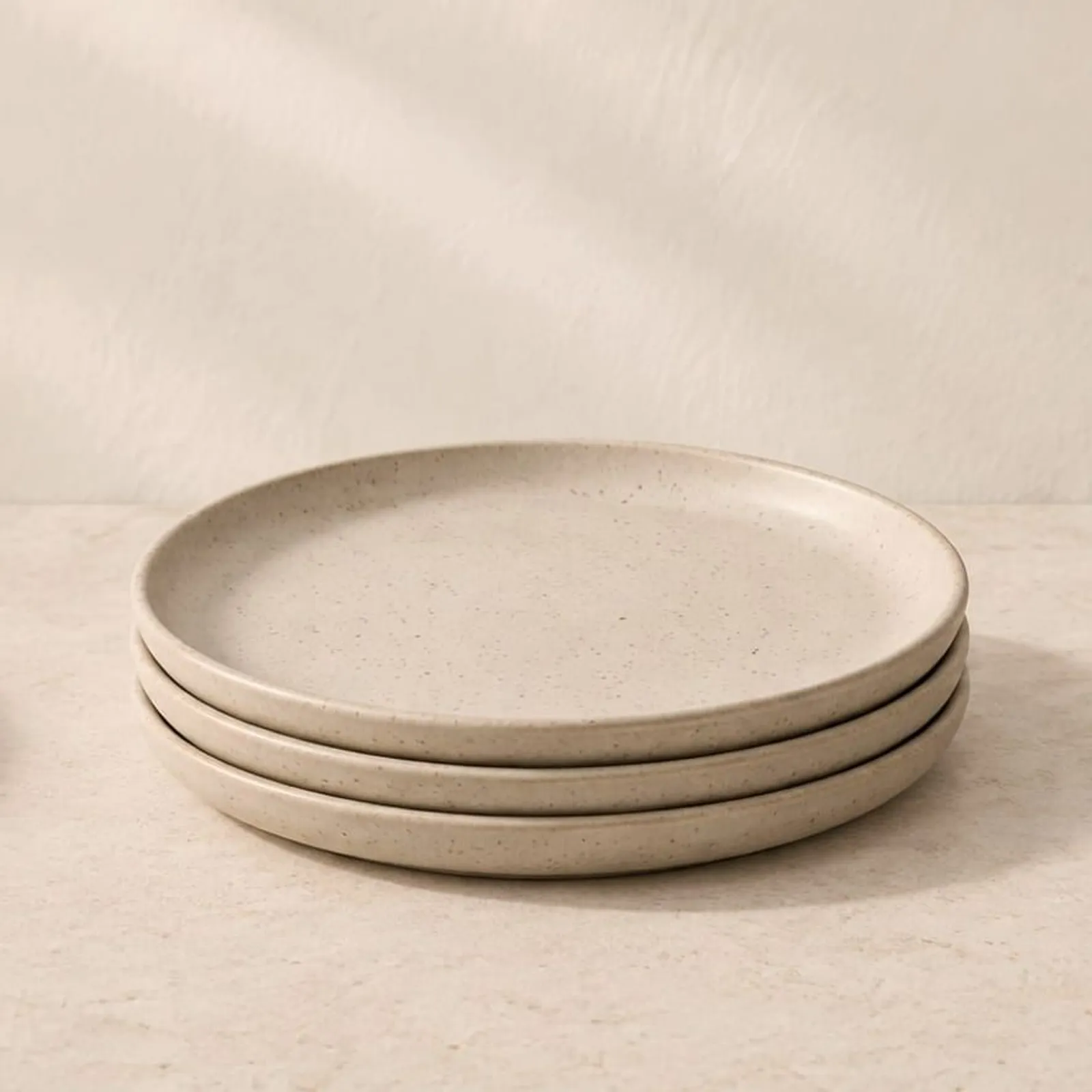 Assiette Korn blanc craie - miniature 3