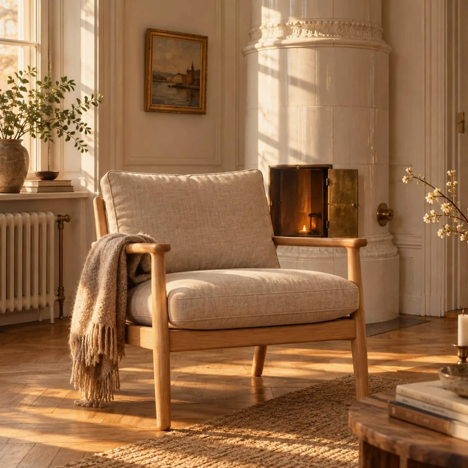 Fauteuil Skogen charbon IV - miniature 2