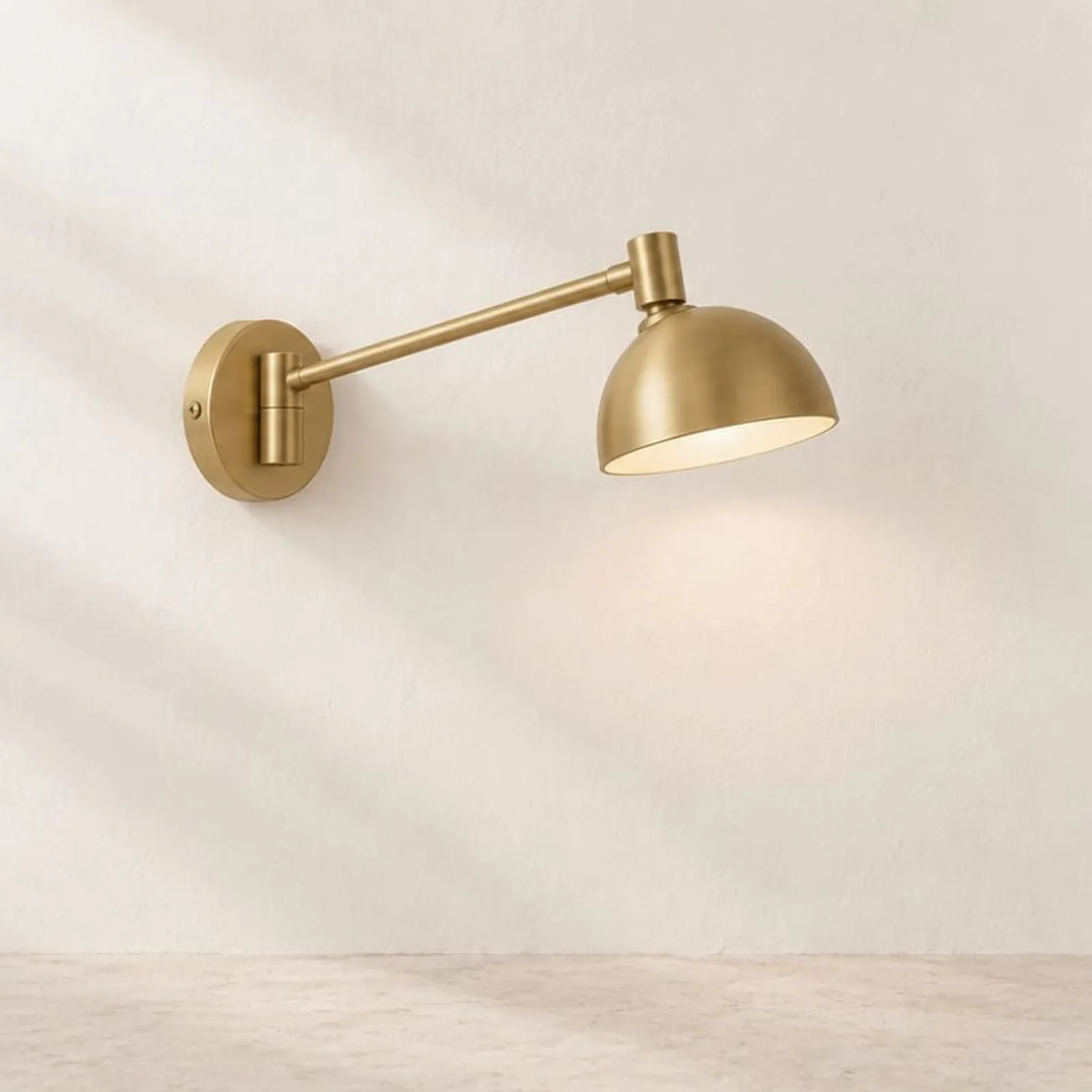 Vägglampa Vall Ockra - miniatyr 1