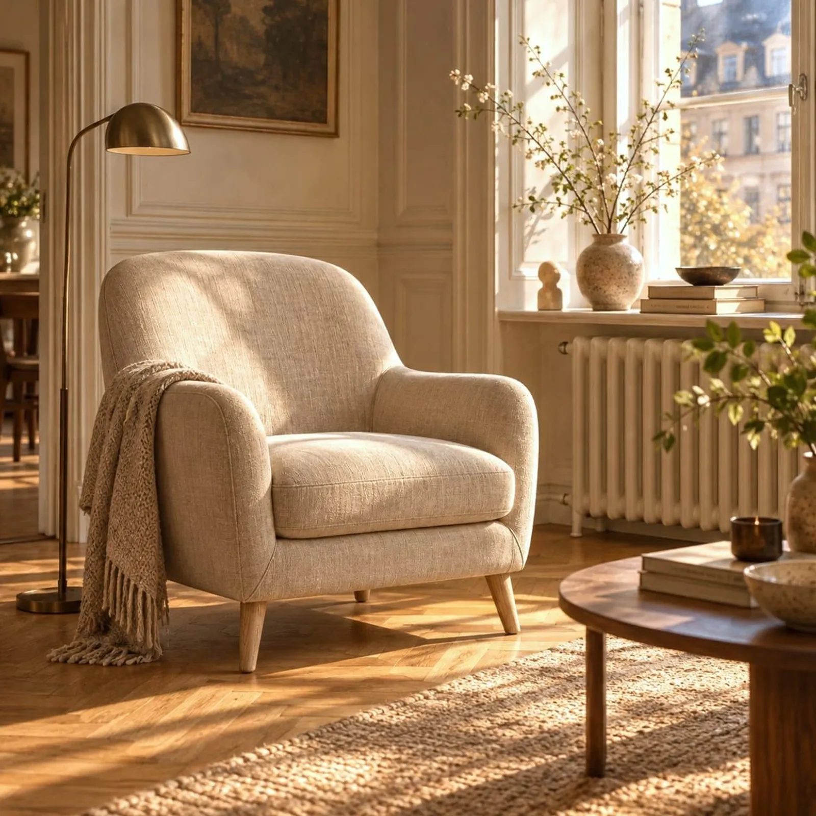 Fauteuil Salvia rouille - miniature 2