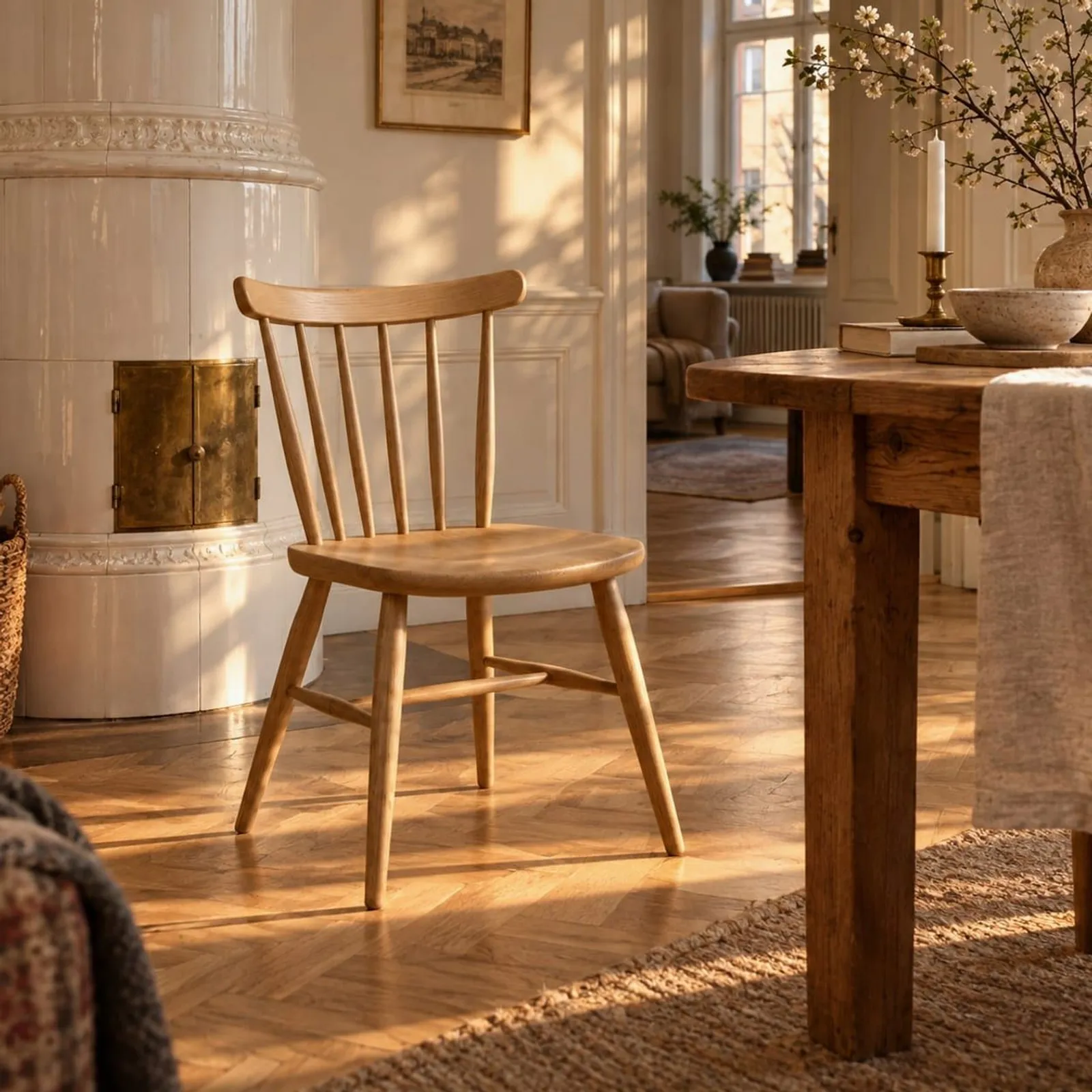 Chaise Fors charbon II - miniature 2