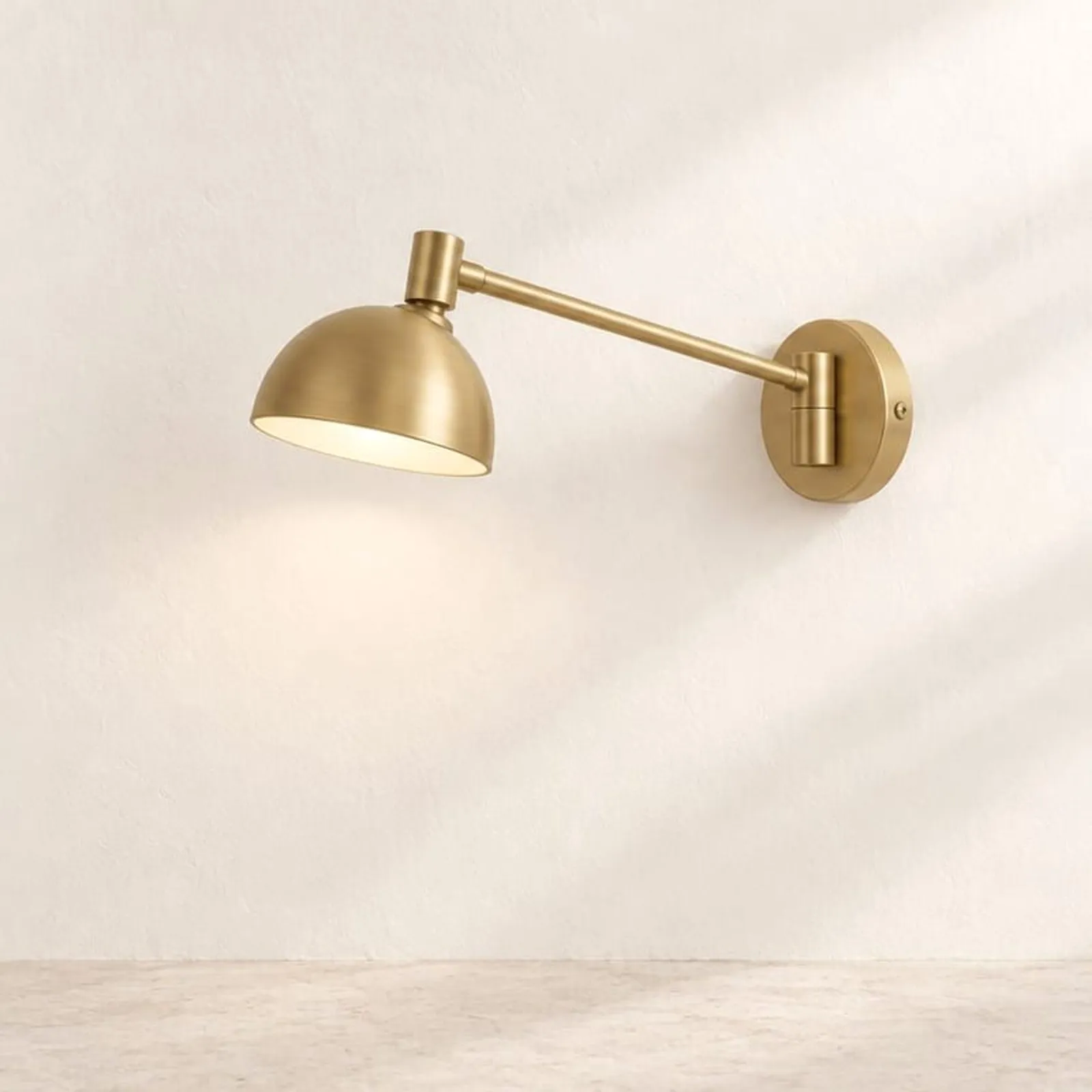 Vägglampa Klippa Ockra II - miniatyr 1