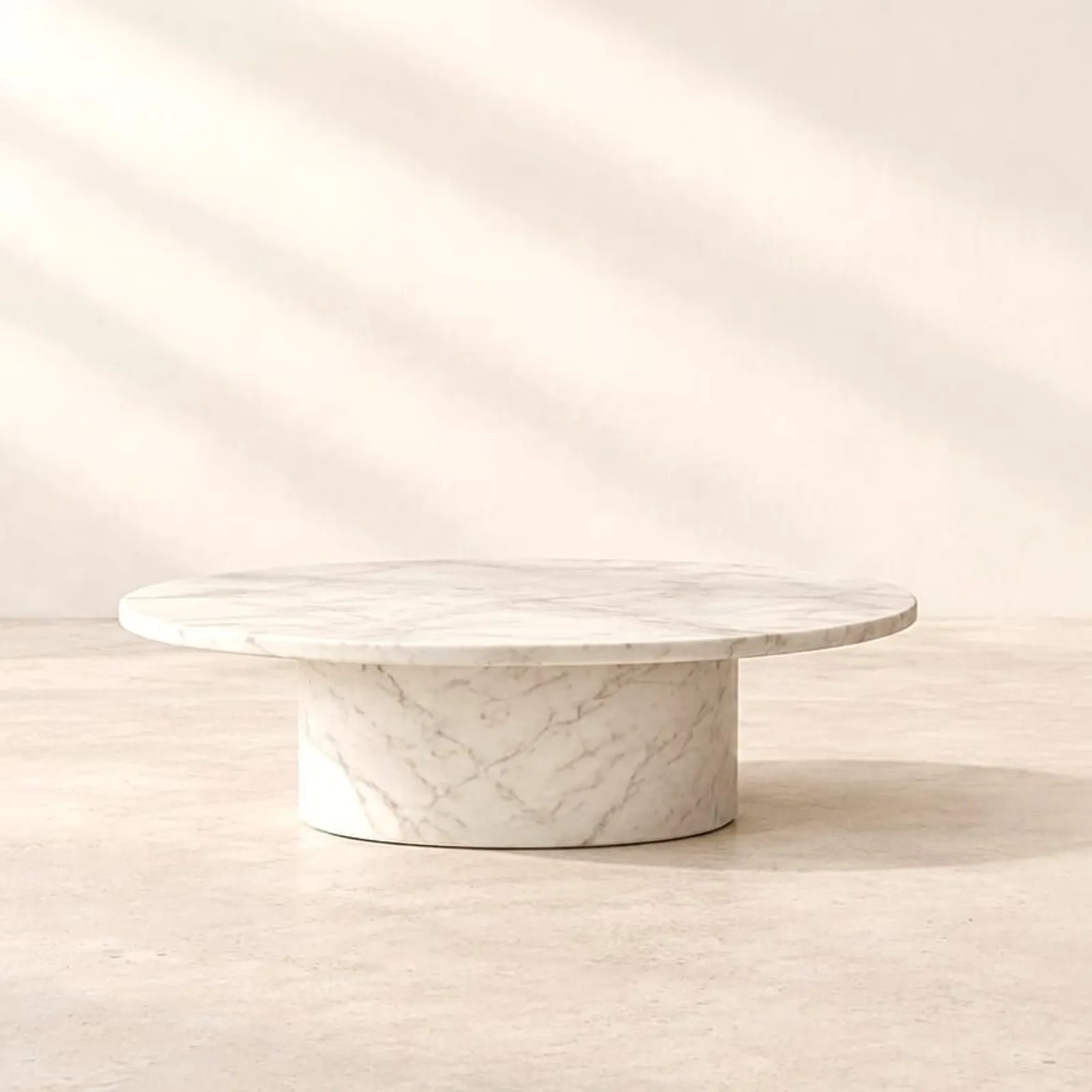 Table basse Skär blanc craie - miniature 1