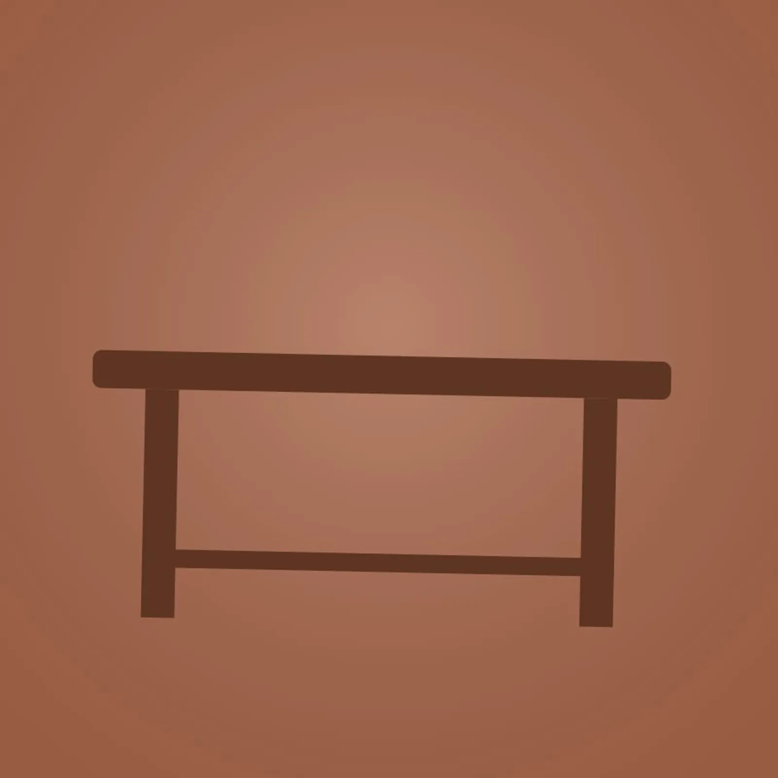 Matbord Skär Rost - bild 1