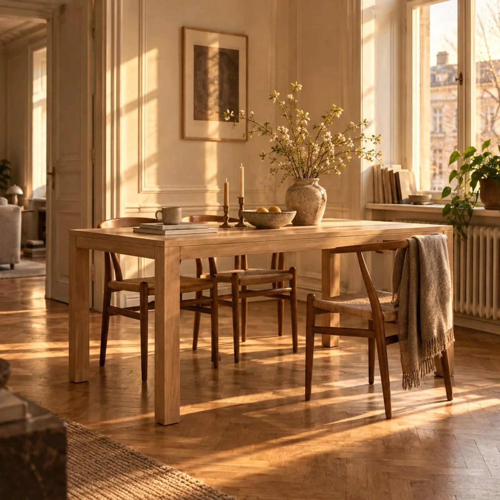 Table à manger Ö blanc craie - image 3
