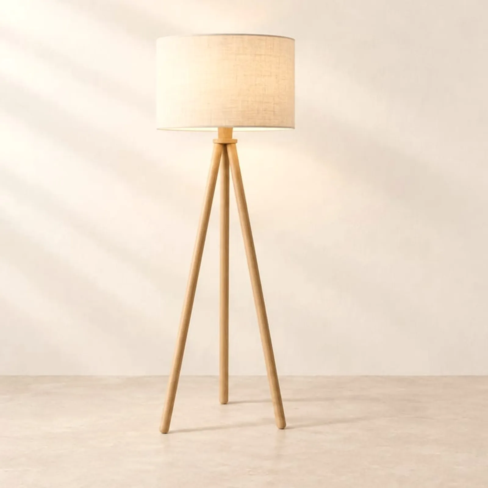 Golvlampa Timjan Natur IV - bild 1