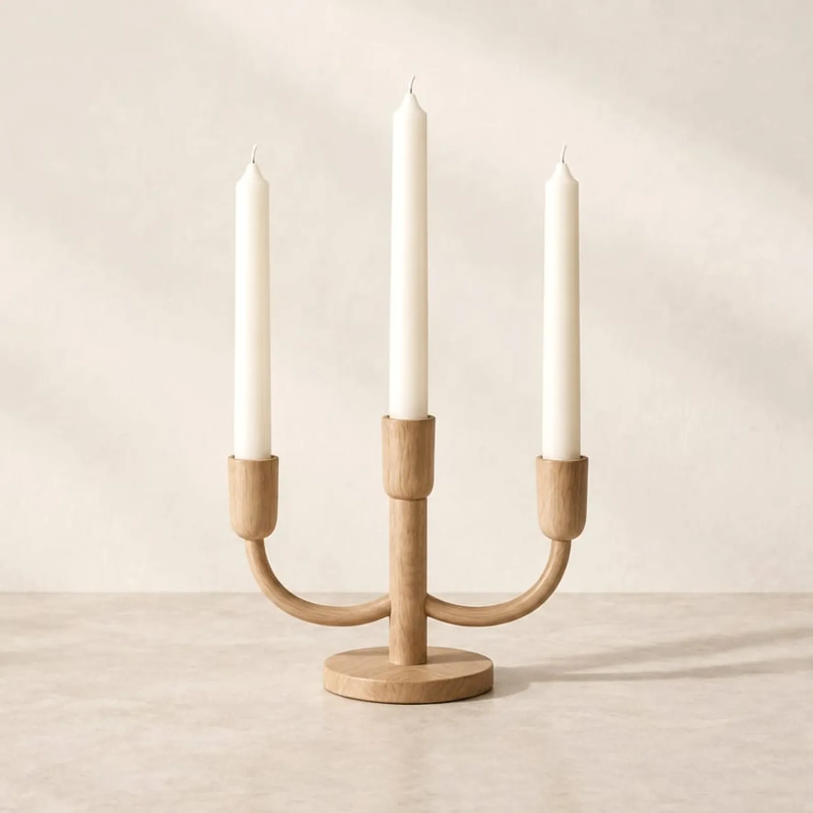Ljusstake Lönn Natur - bild 1