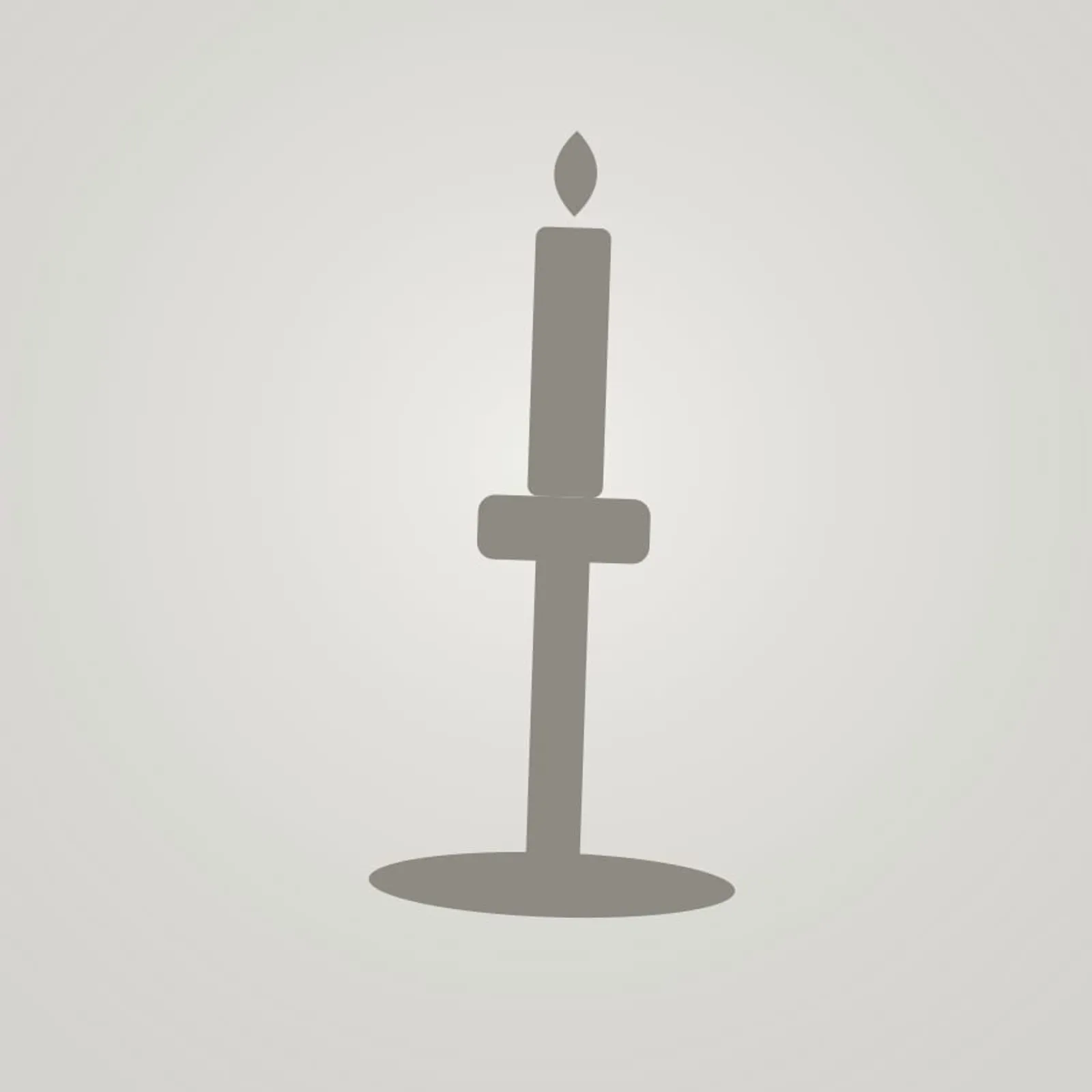 Ljusstake Timjan Kritvit - bild 1
