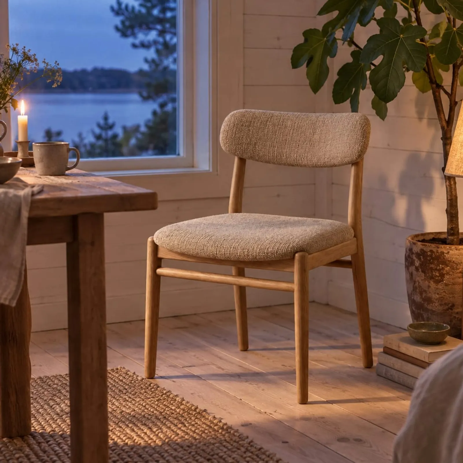 Chaise Lönn naturel V - image 3