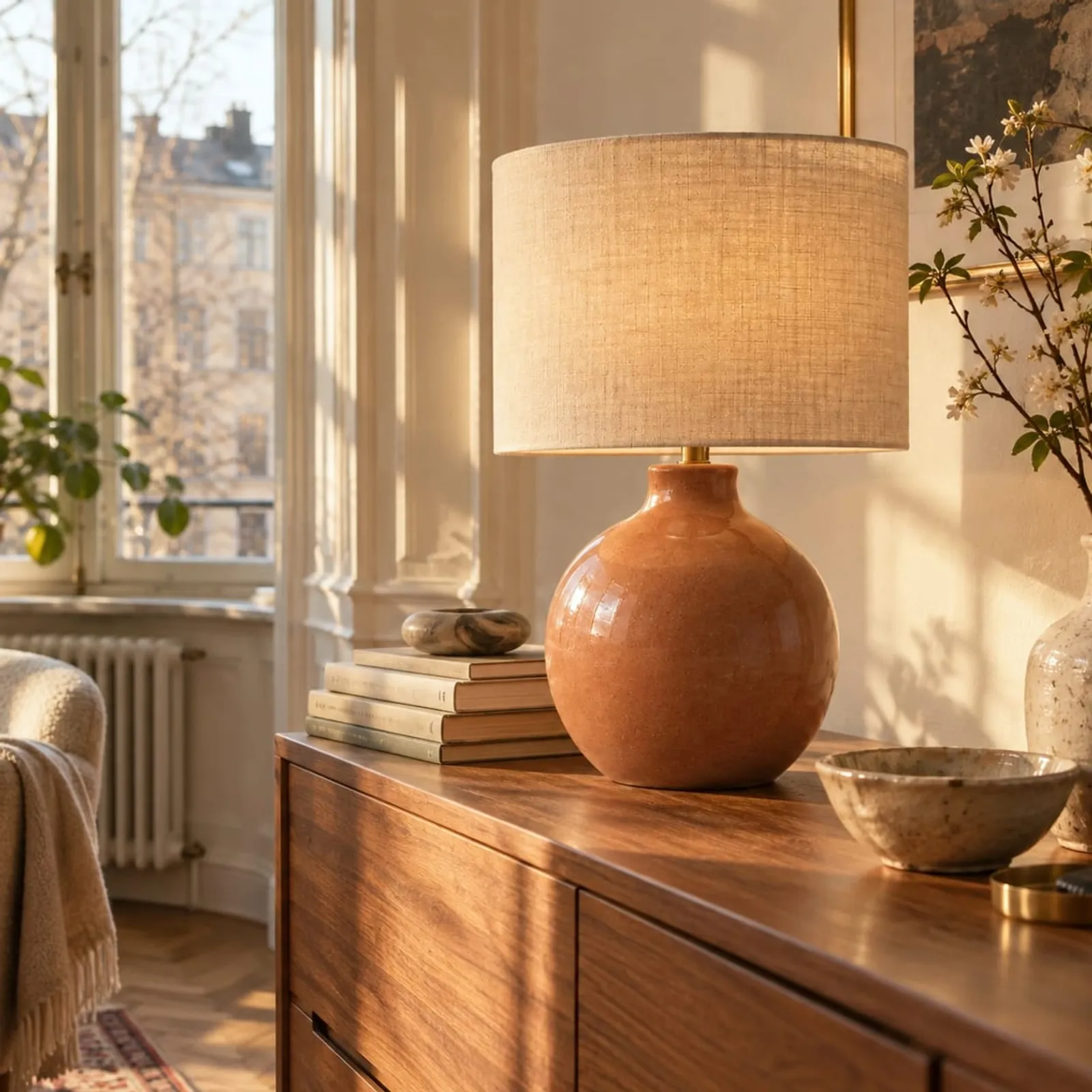 Bordslampa Alm Keramik - bild 3