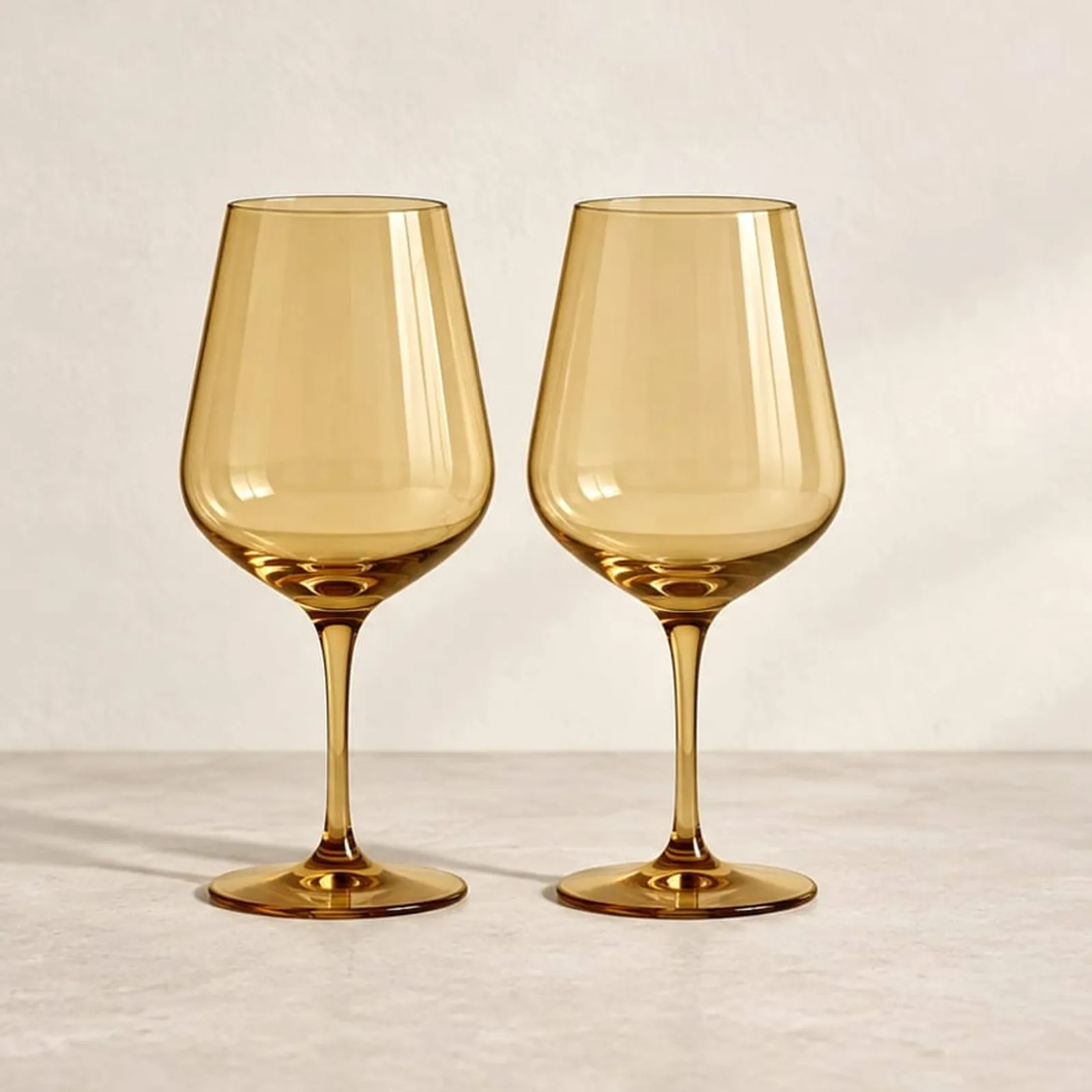 Glas Näset Ockra - bild 1