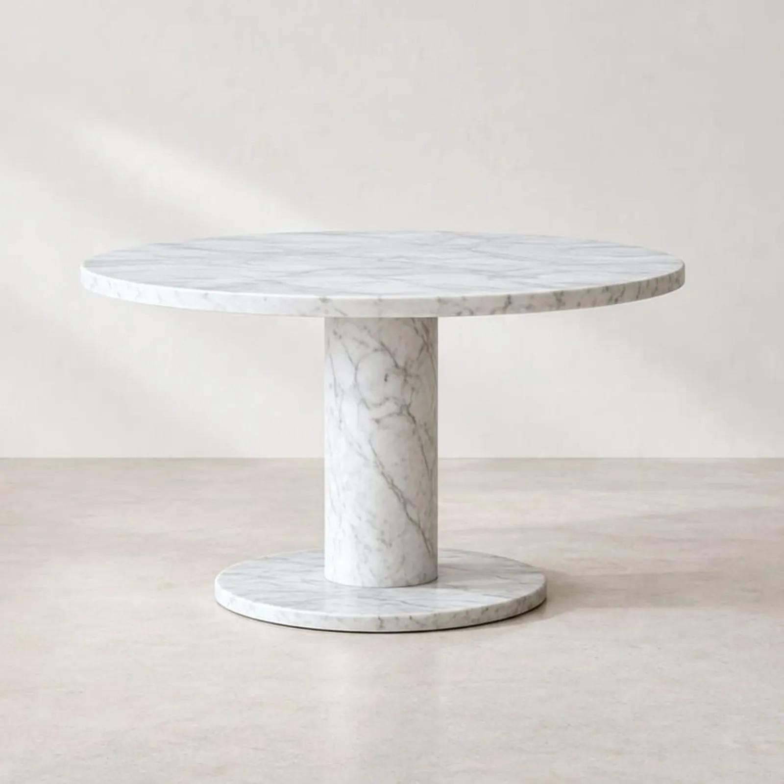 Table à manger Fjäll blanc craie - image 1