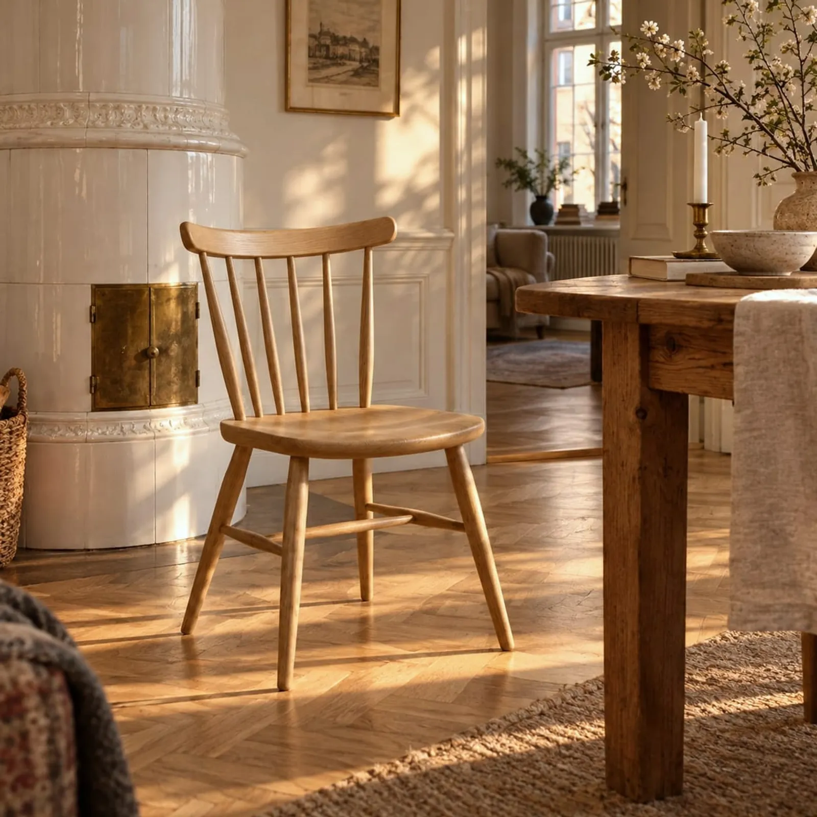 Chaise Kusten en chêne - image 3